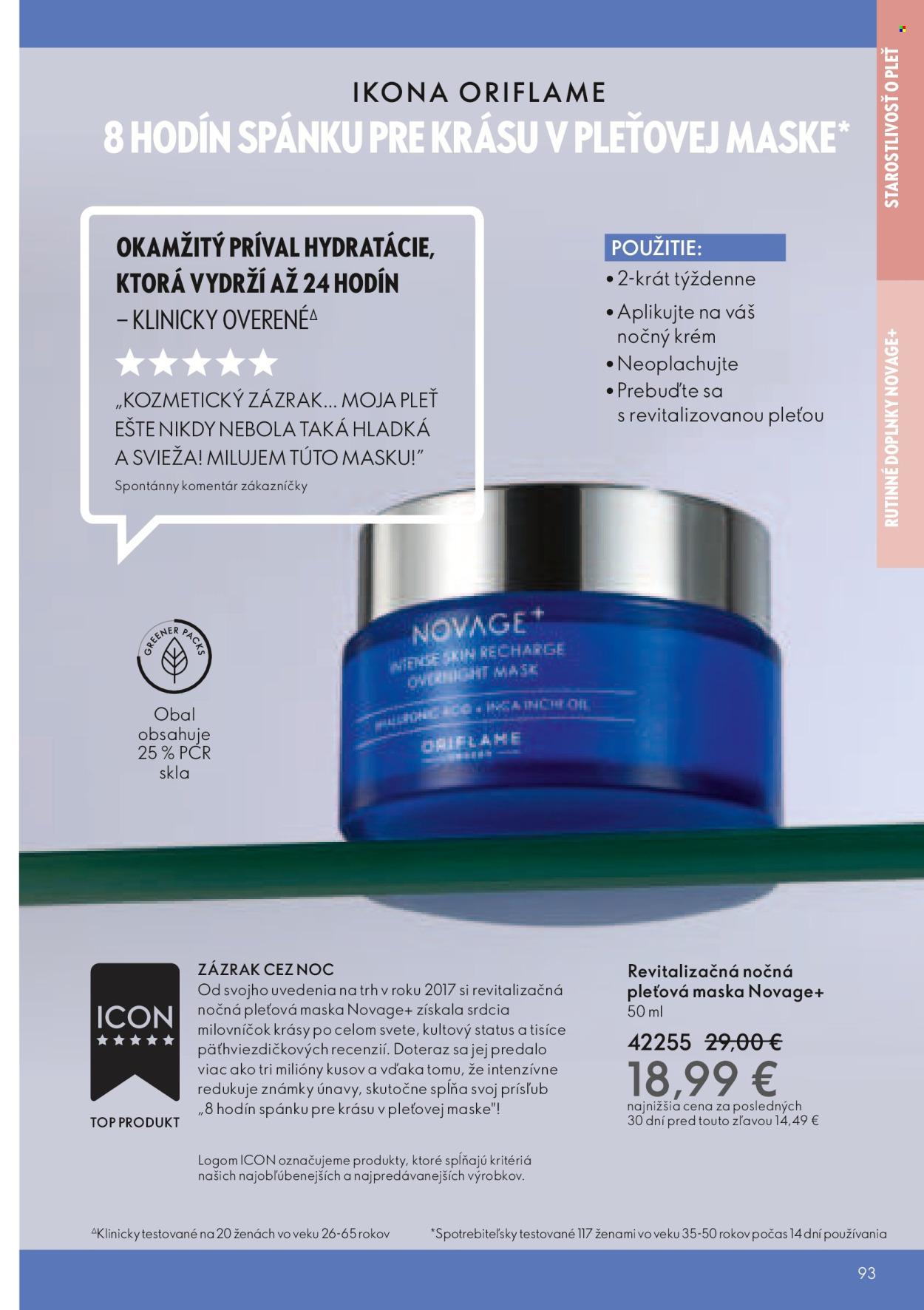 Leták Oriflame - 13.4.2025 - 3.5.2025. Strana 93