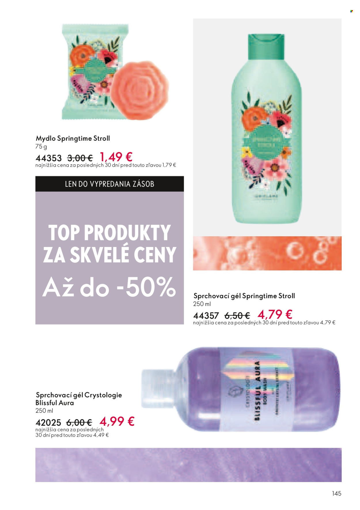 Leták Oriflame - 13.4.2025 - 3.5.2025. Strana 145