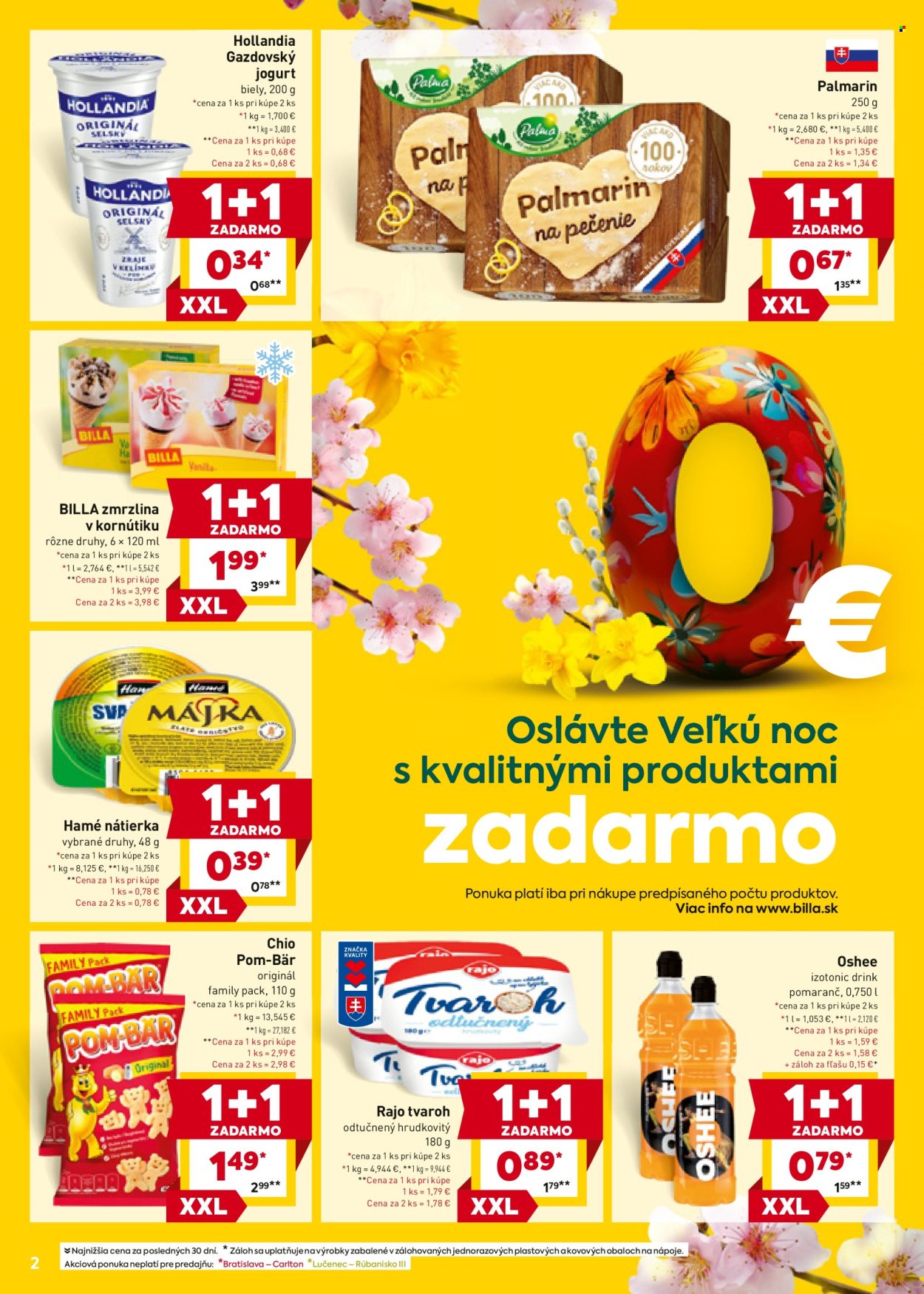 Leták Billa - 26.3.2025 - 1.4.2025. Strana 2