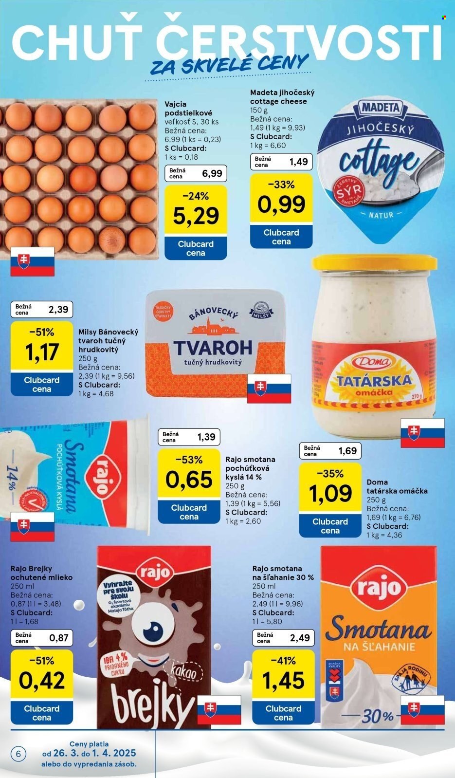 Leták TESCO - 26.3.2025 - 1.4.2025. Strana 6