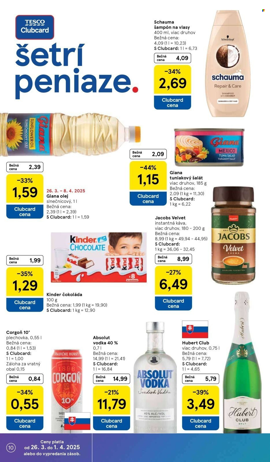 Leták TESCO - 26.3.2025 - 1.4.2025. Strana 10