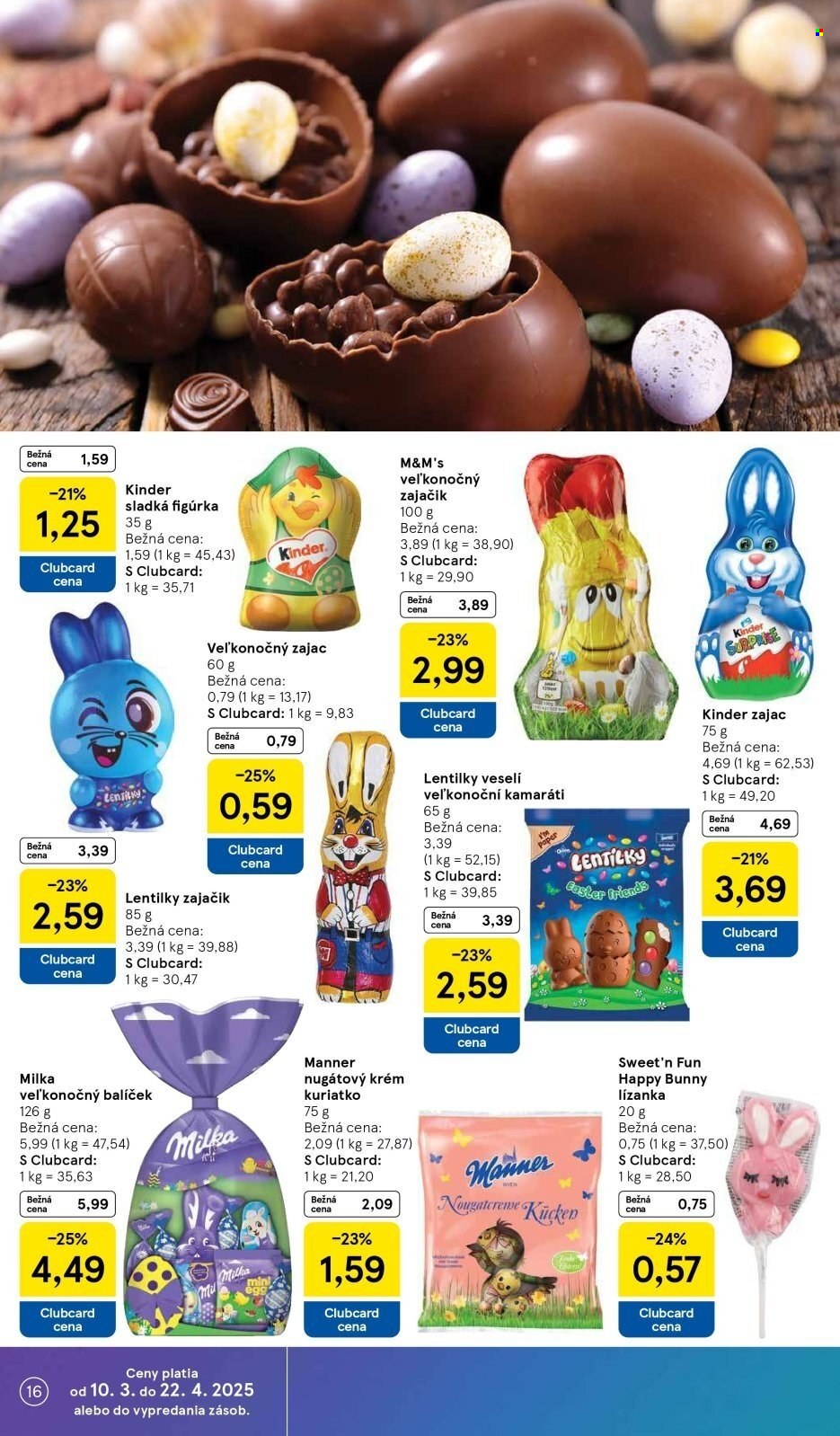 Leták TESCO - 26.3.2025 - 1.4.2025. Strana 16
