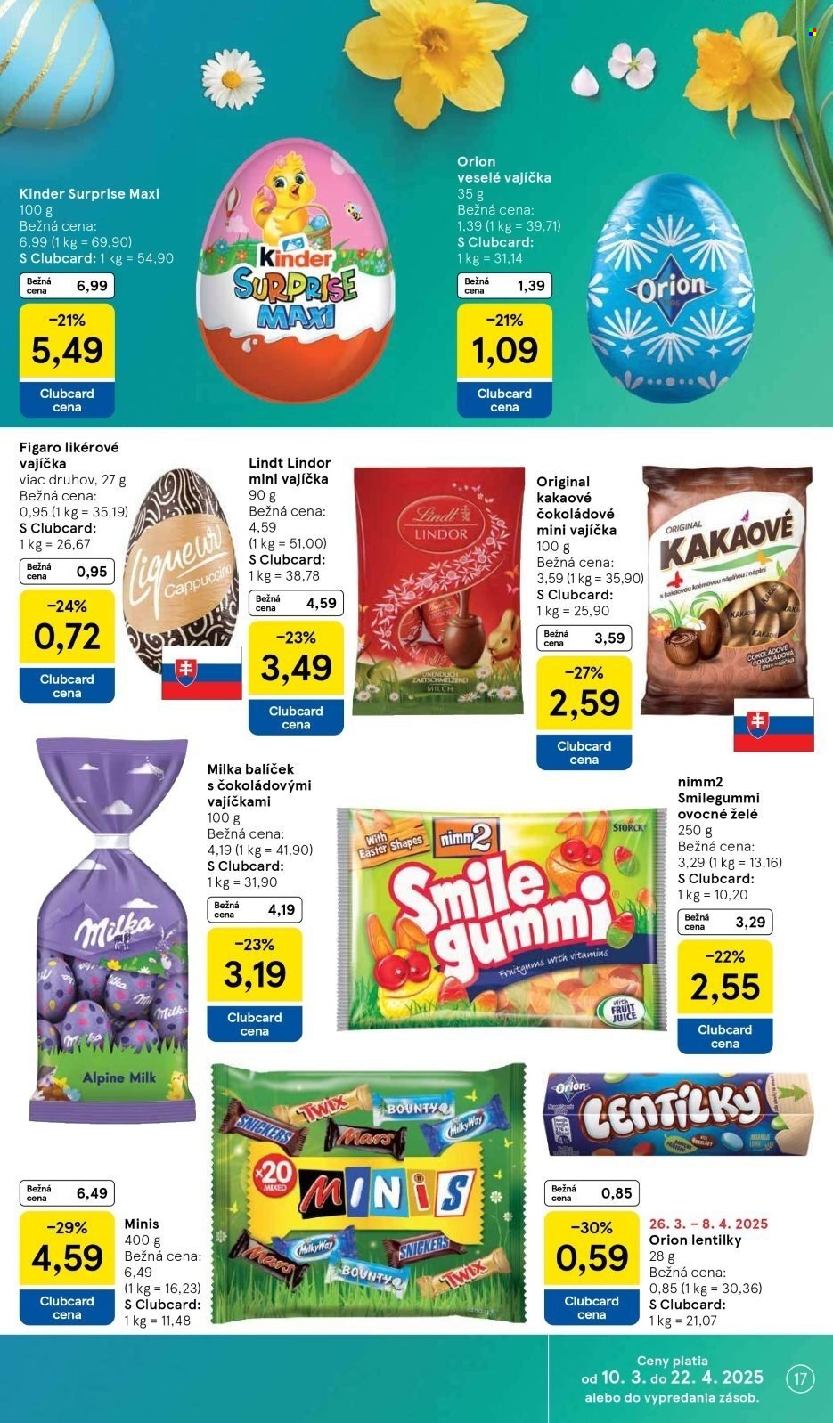 Leták TESCO - 26.3.2025 - 1.4.2025. Strana 17