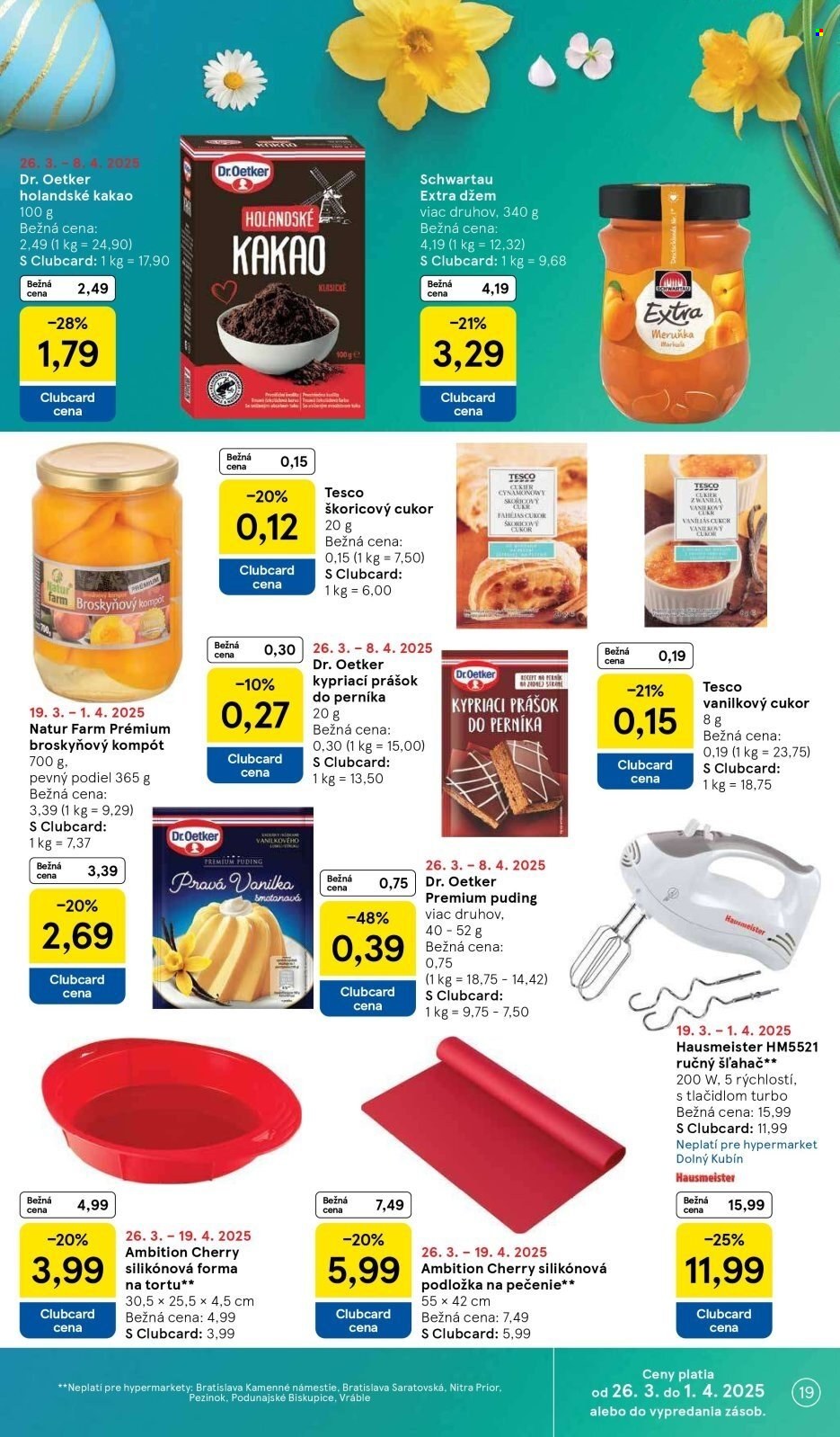 Leták TESCO - 26.3.2025 - 1.4.2025. Strana 19