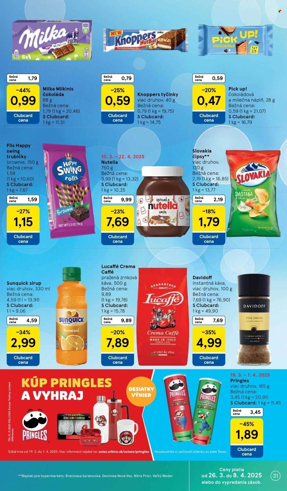 Leták TESCO - 26.3.2025 - 1.4.2025. Strana 31