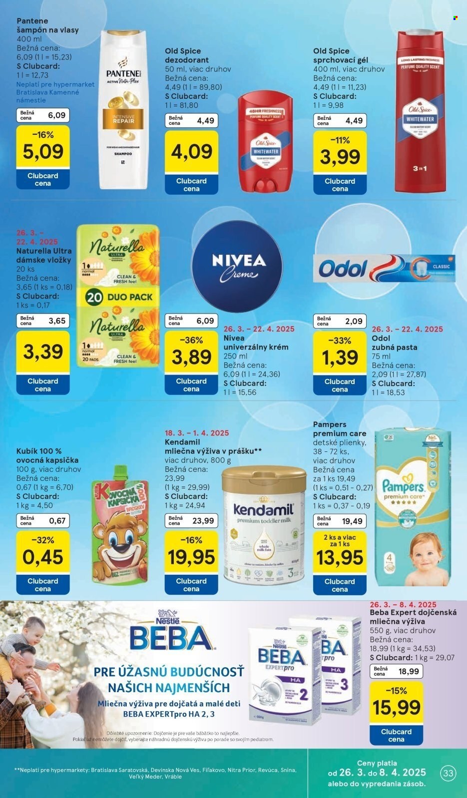 Leták TESCO - 26.3.2025 - 1.4.2025. Strana 33