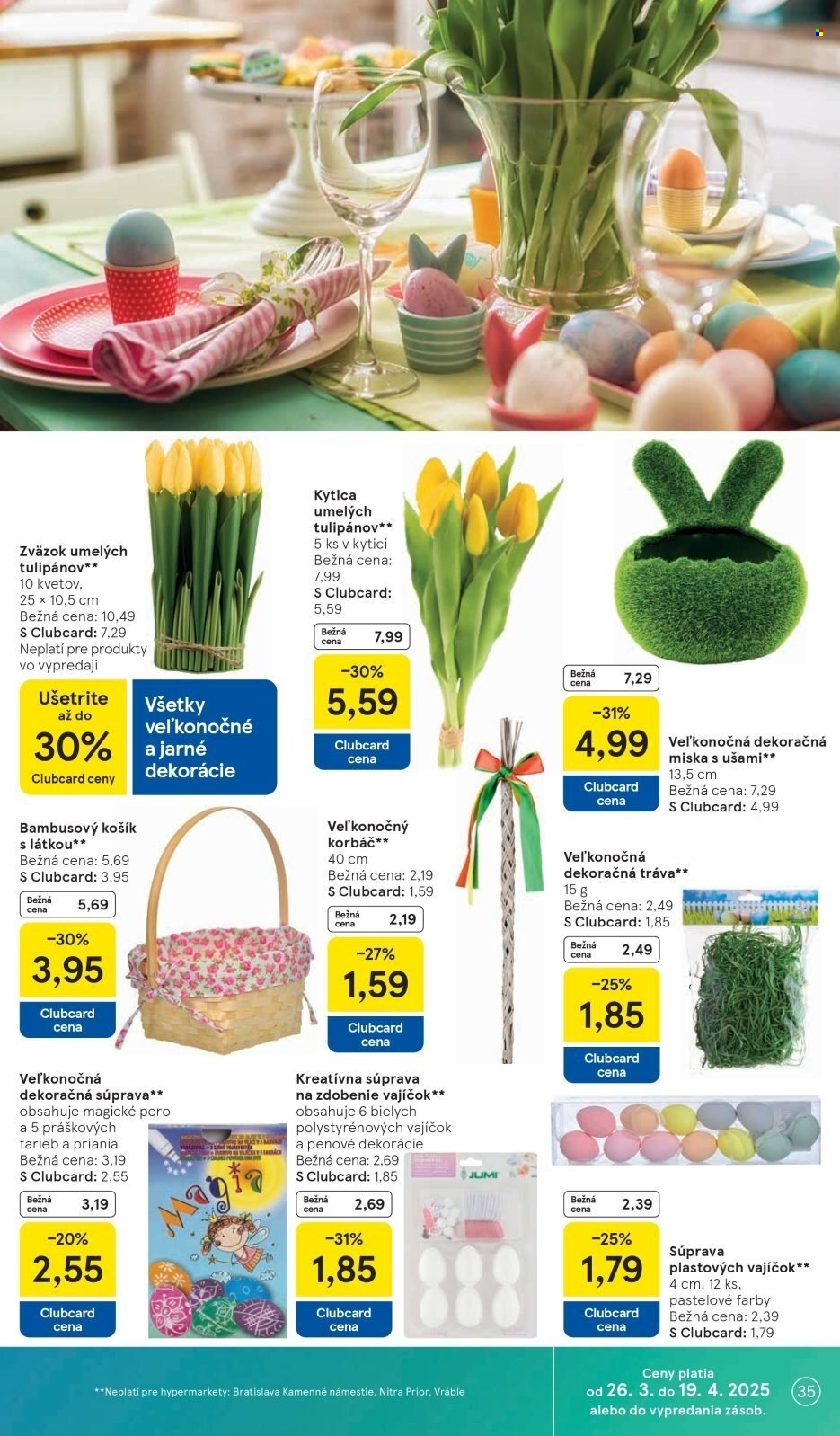 Leták TESCO - 26.3.2025 - 1.4.2025. Strana 35