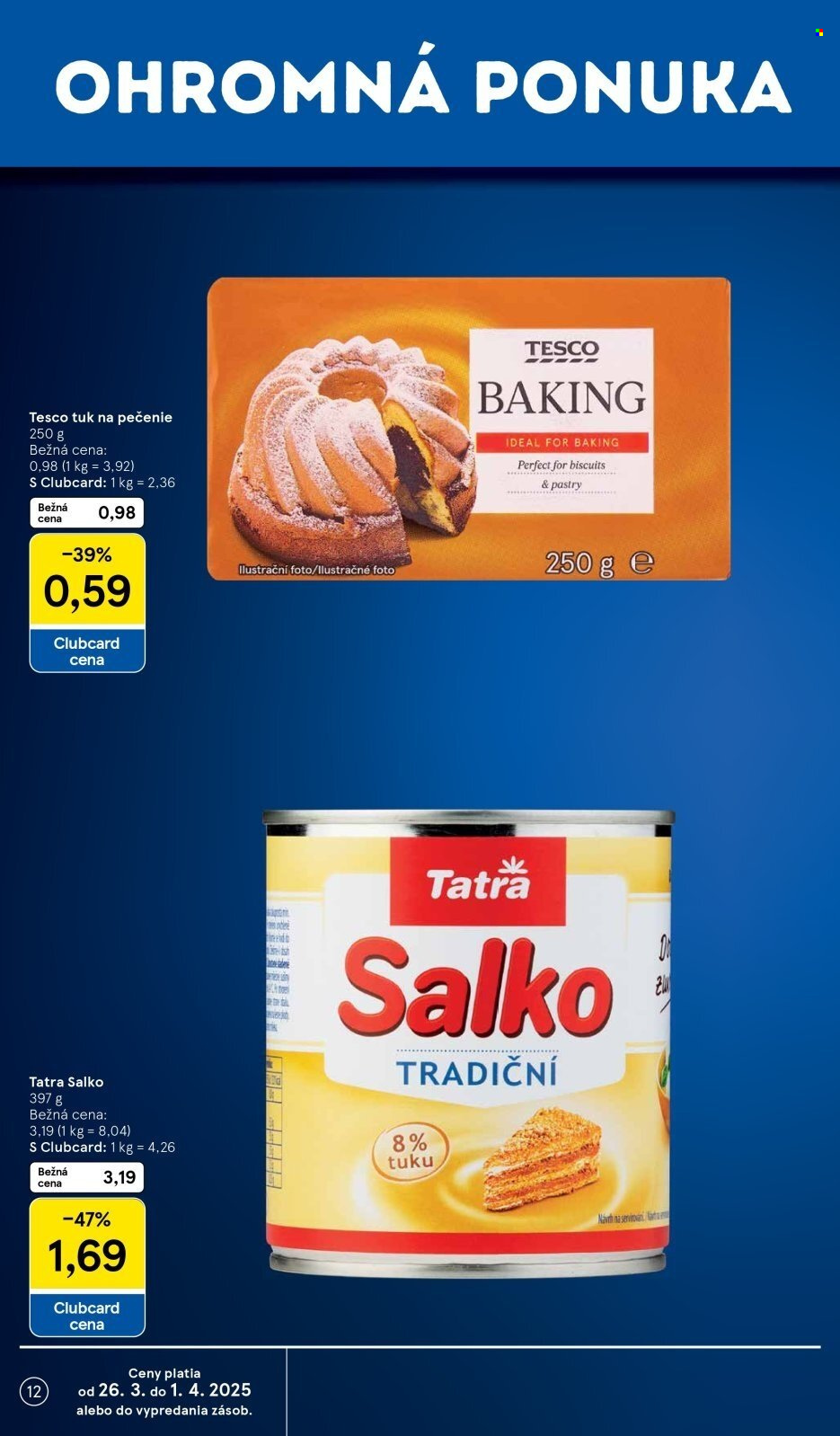 Leták TESCO supermarket - 26.3.2025 - 1.4.2025. Strana 12