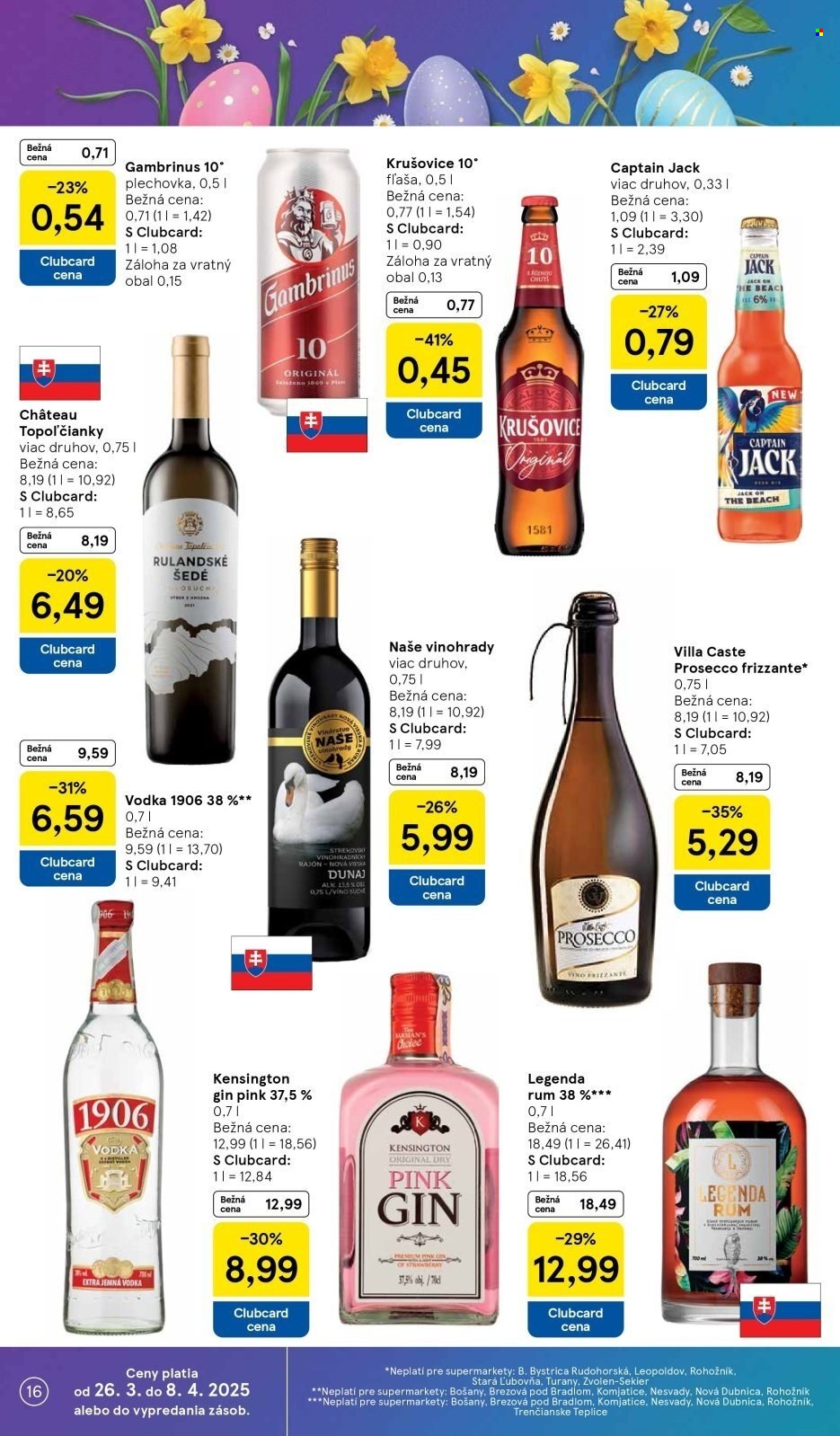 Leták TESCO supermarket - 26.3.2025 - 1.4.2025. Strana 16