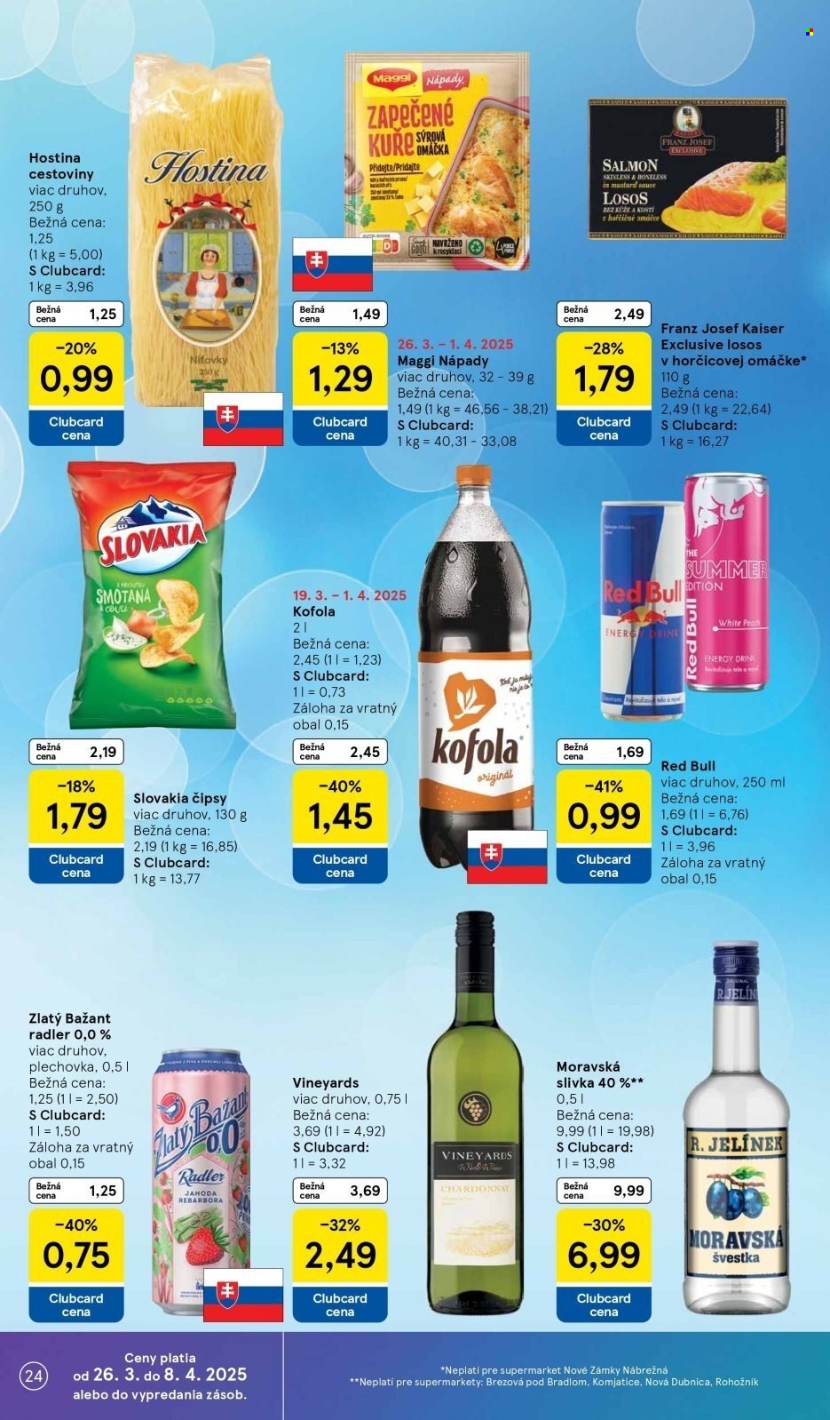 Leták TESCO supermarket - 26.3.2025 - 1.4.2025. Strana 24