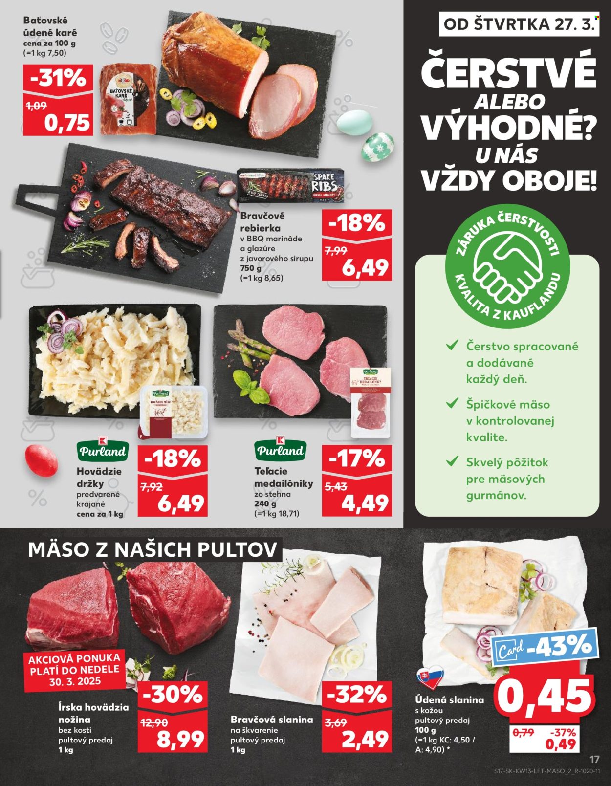 Leták Kaufland - 27.3.2025 - 2.4.2025. Strana 17