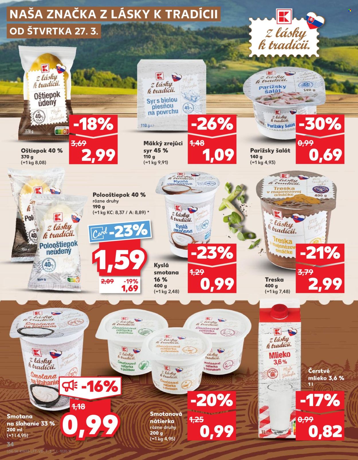 Leták Kaufland - 27.3.2025 - 2.4.2025. Strana 34