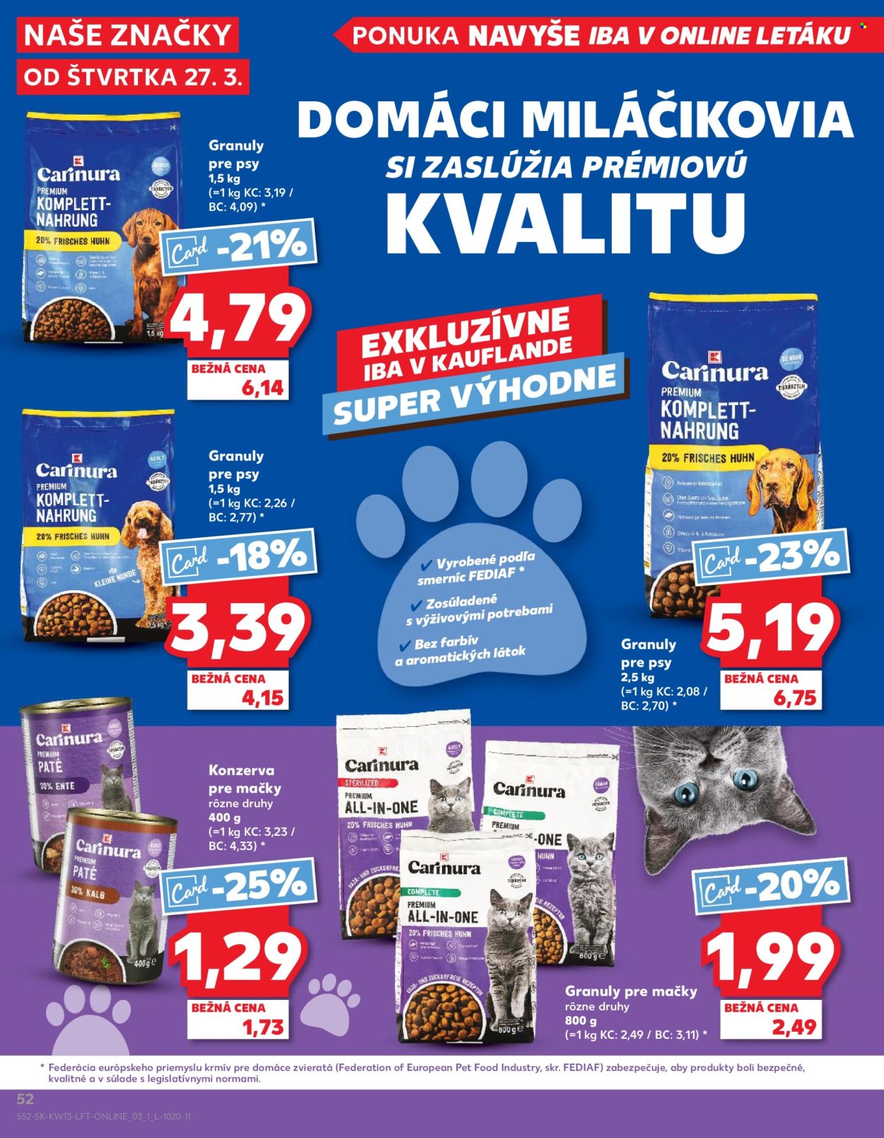 Leták Kaufland - 27.3.2025 - 2.4.2025. Strana 52