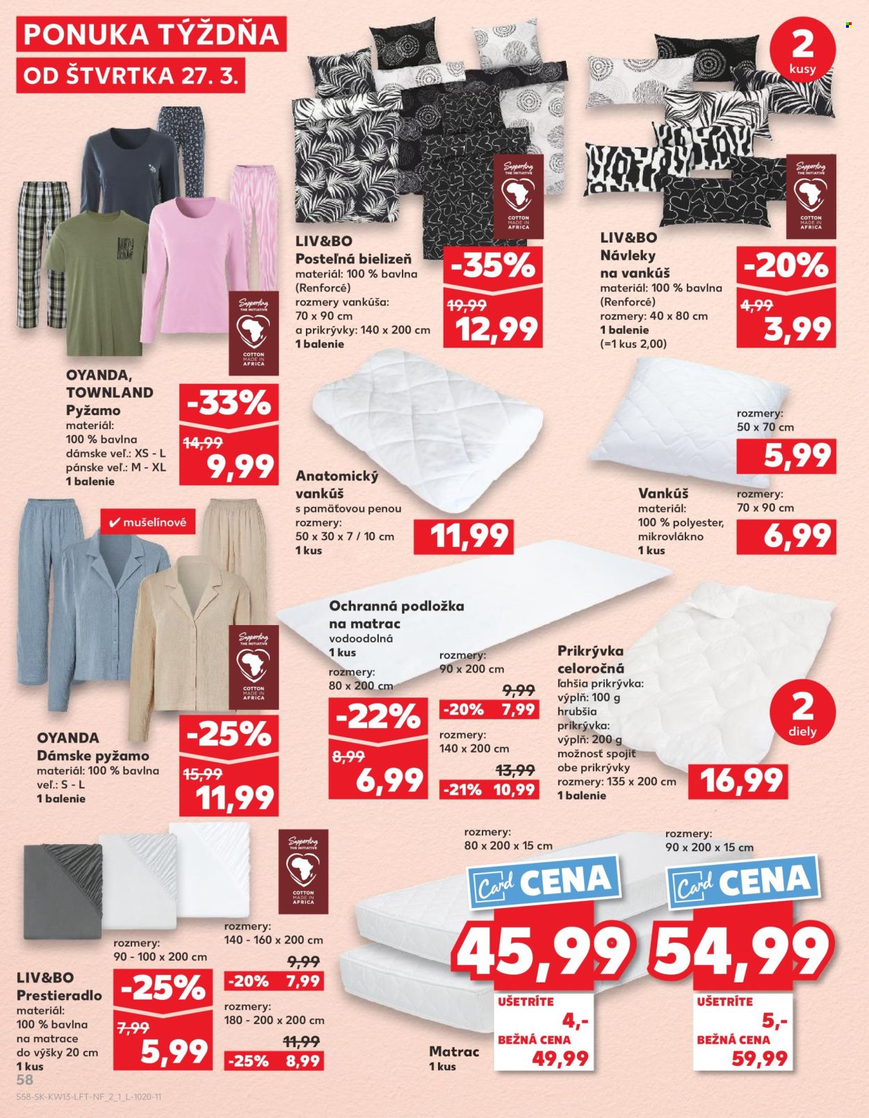 Leták Kaufland - 27.3.2025 - 2.4.2025. Strana 58
