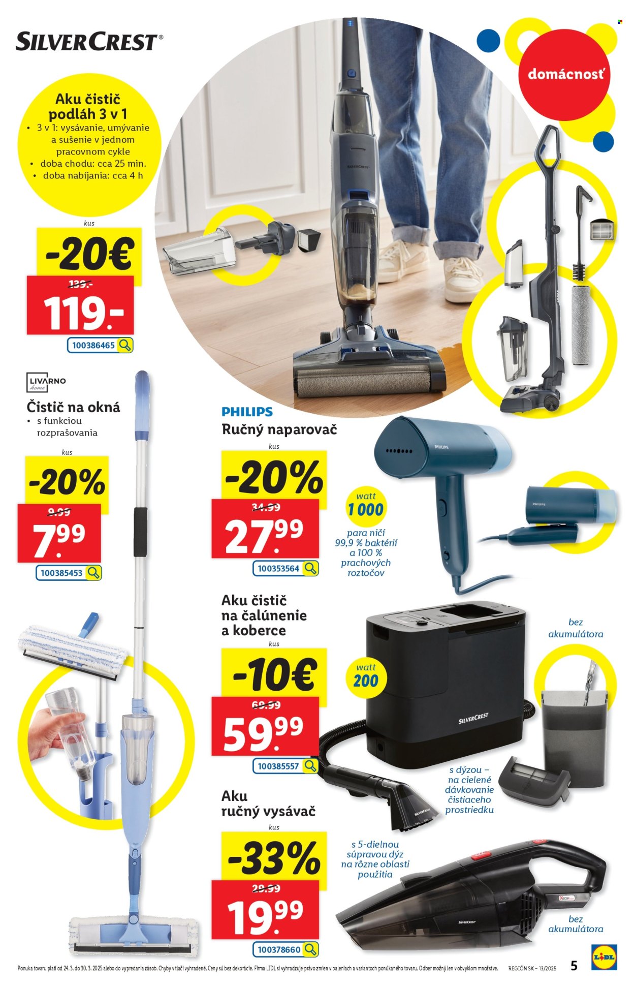Leták Lidl - 24.3.2025 - 30.3.2025. Strana 5