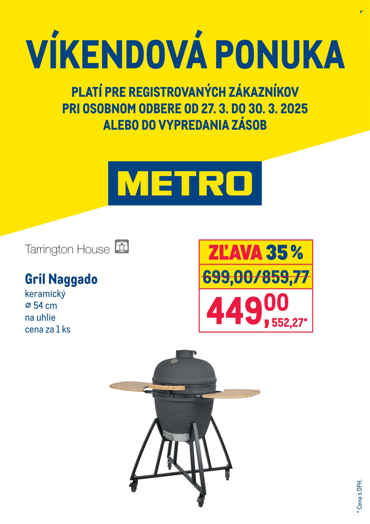 Leták Metro - 27.3.2025 - 30.3.2025. Strana 1