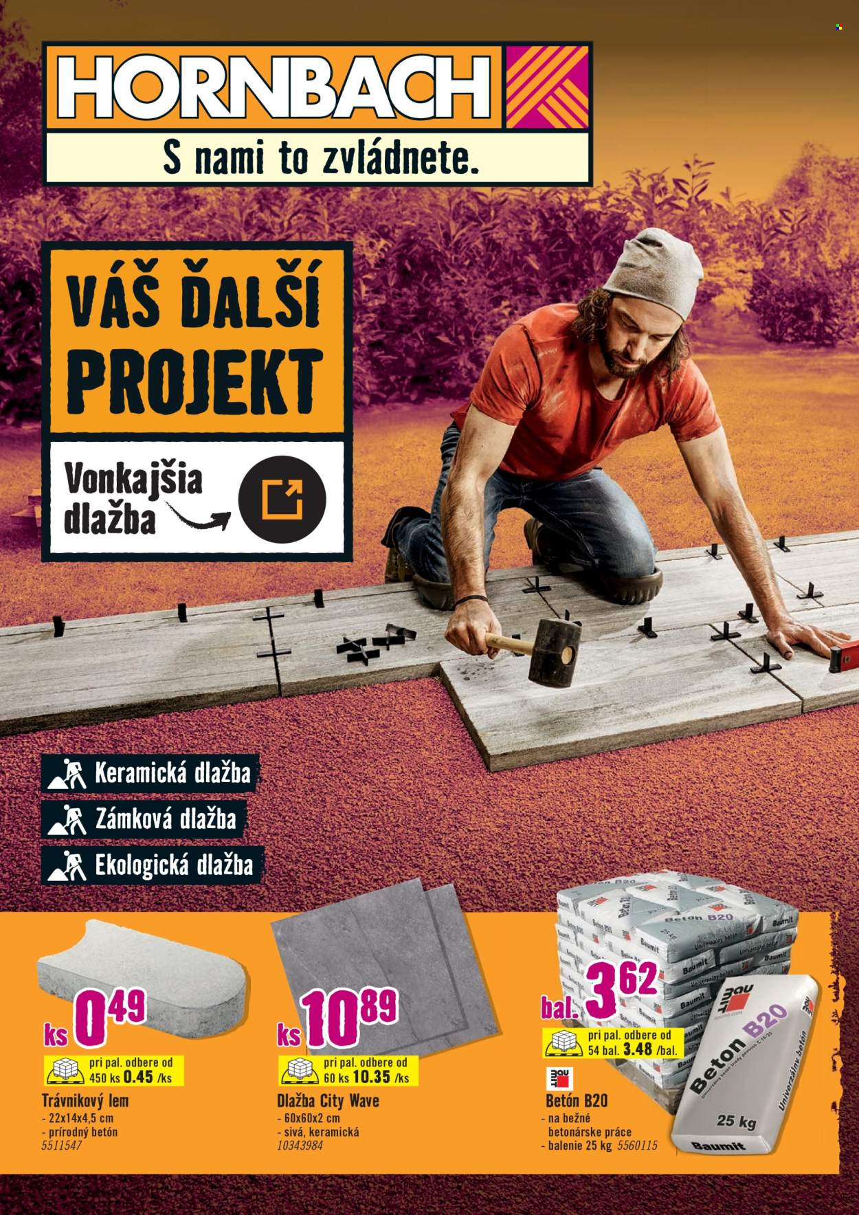 Leták Hornbach - 26.3.2025 - 9.4.2025. Strana 1