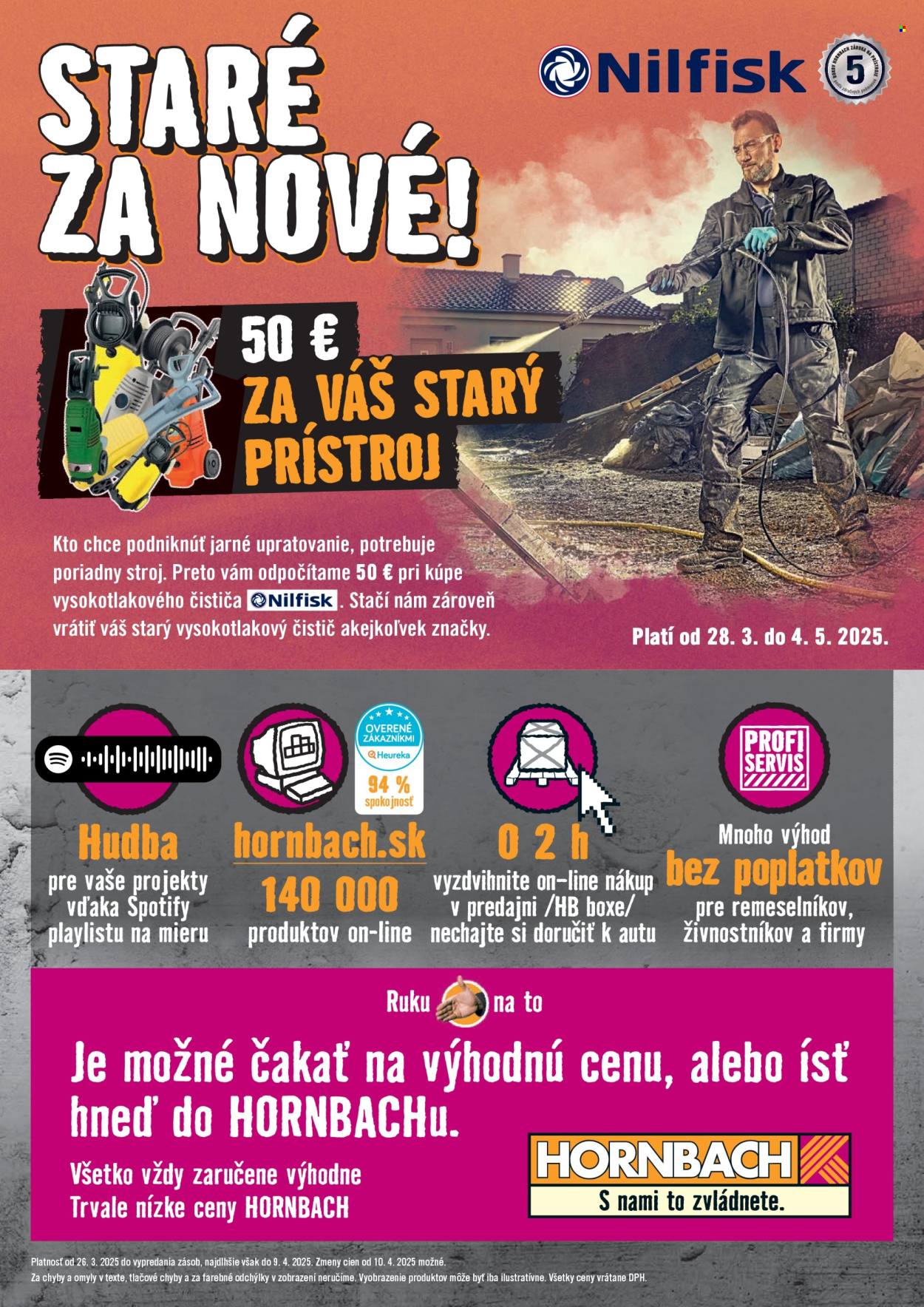 Leták Hornbach - 26.3.2025 - 9.4.2025. Strana 8
