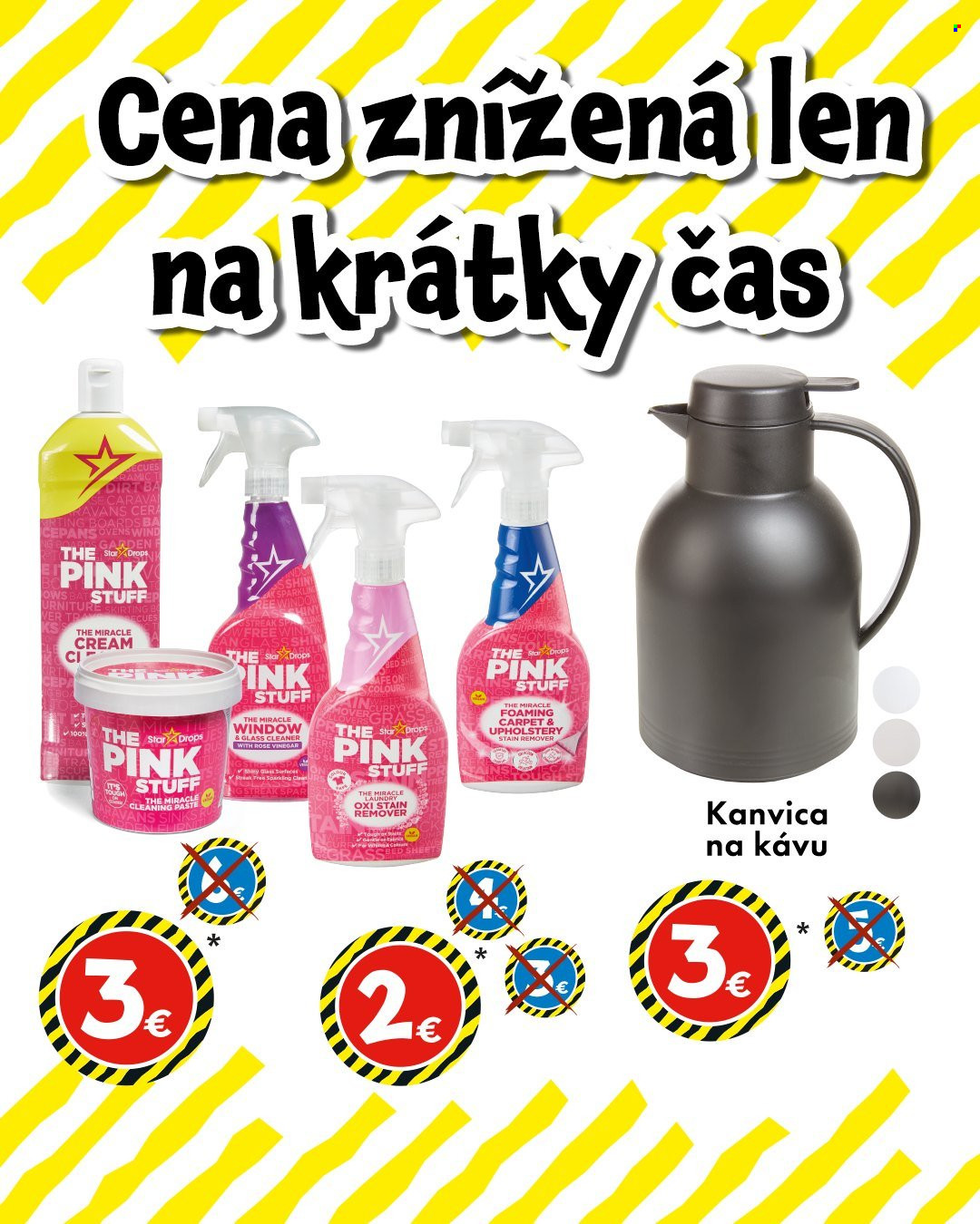 Leták TEDi. Strana 1