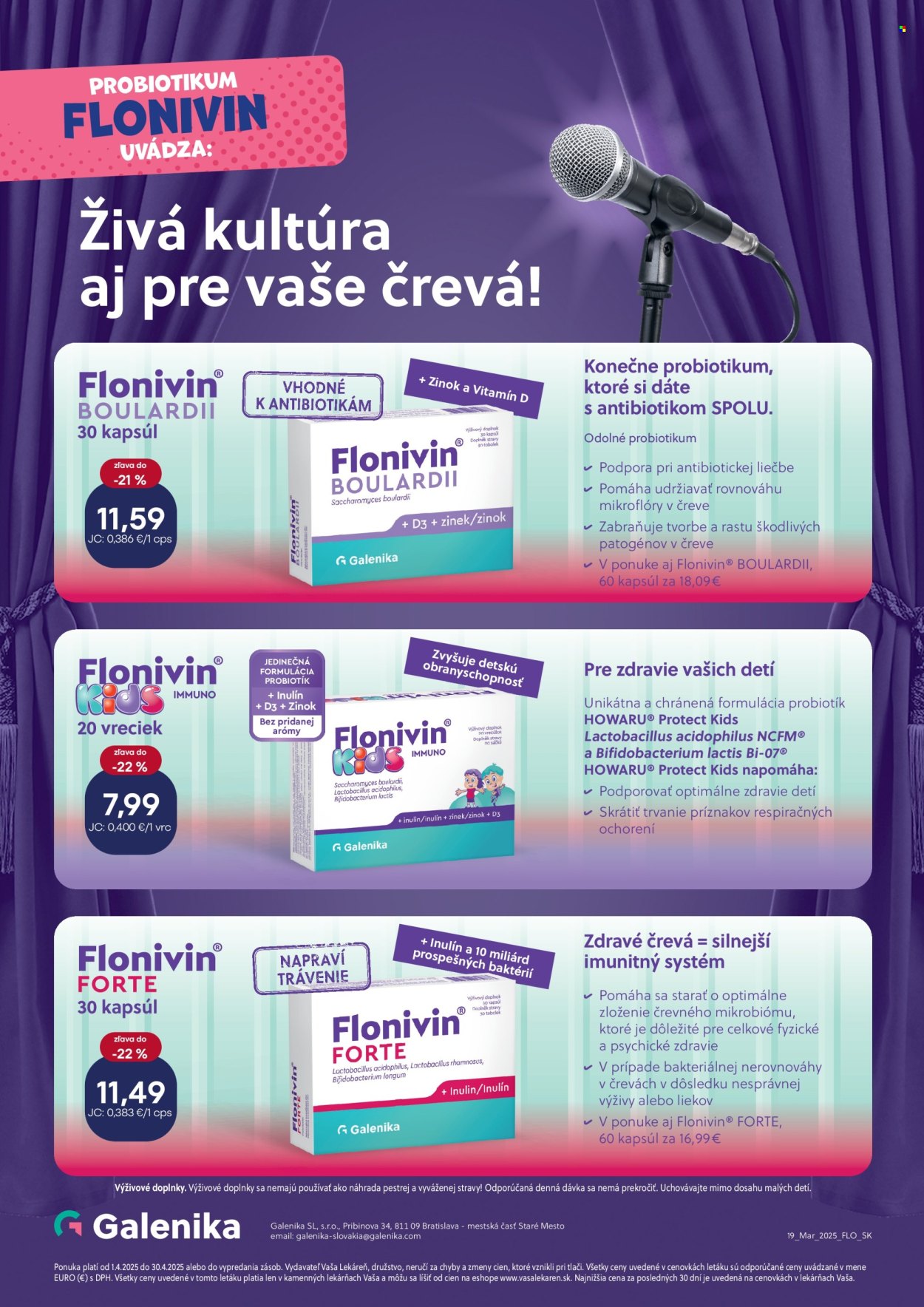 Leták Vaša lekáreň - 1.4.2025 - 30.4.2025. Strana 8