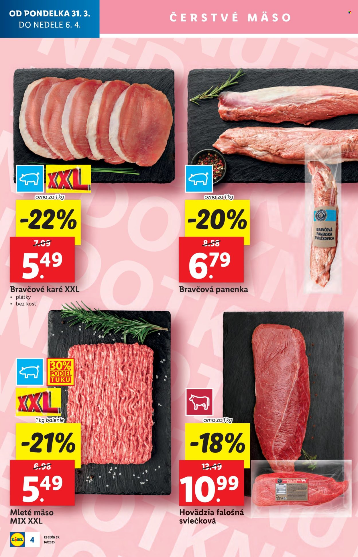 Leták Lidl - 31.3.2025 - 6.4.2025. Strana 6