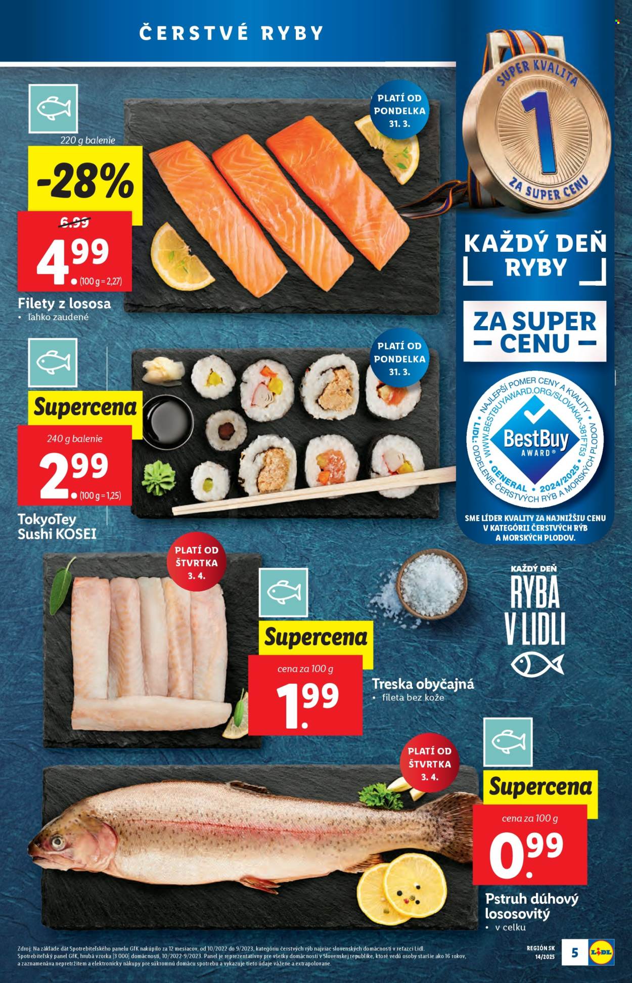 Leták Lidl - 31.3.2025 - 6.4.2025. Strana 7