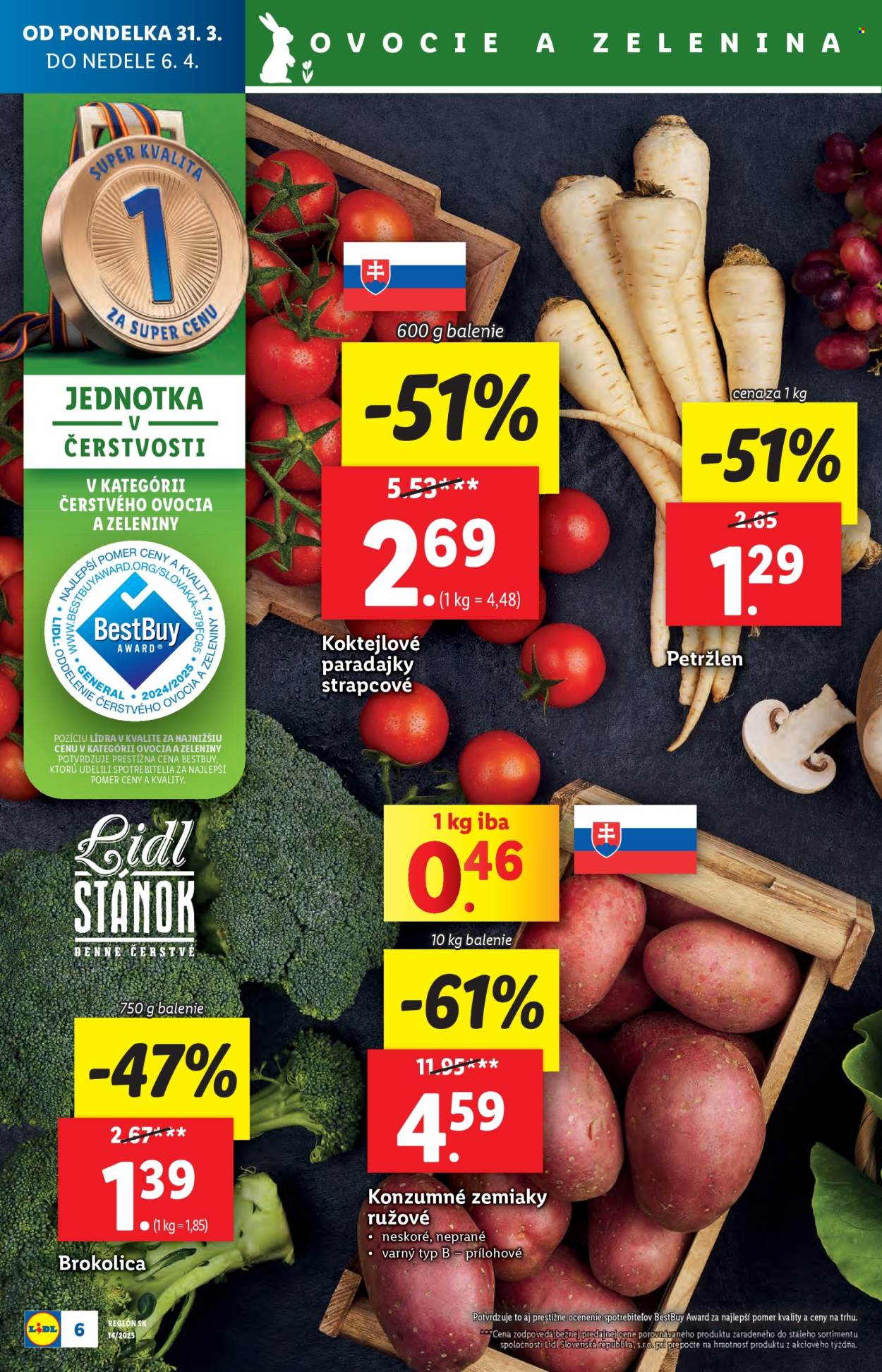 Leták Lidl - 31.3.2025 - 6.4.2025. Strana 8