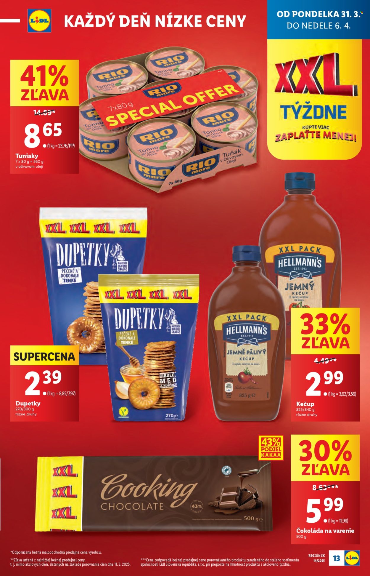 Leták Lidl - 31.3.2025 - 6.4.2025. Strana 15