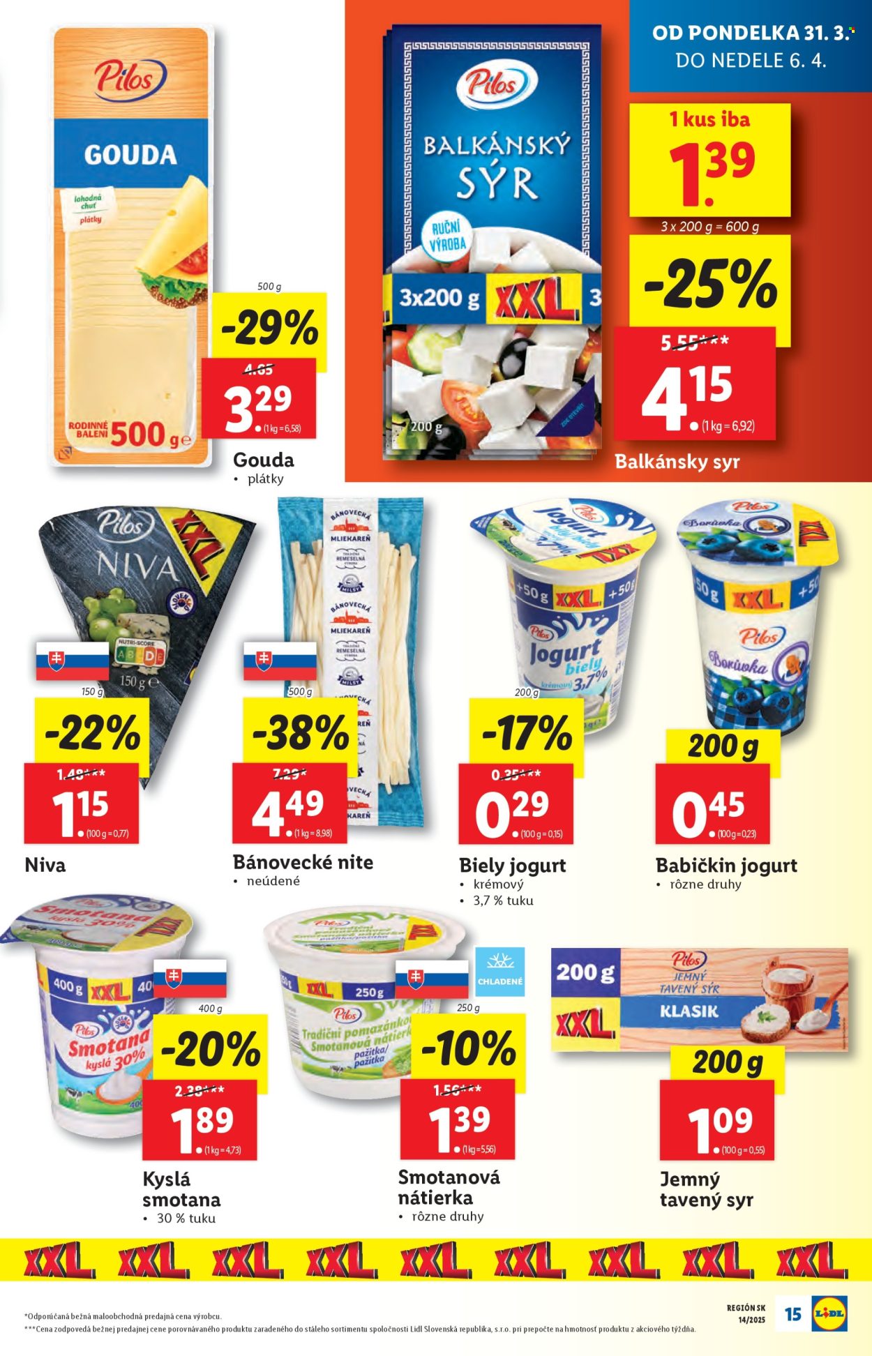 Leták Lidl - 31.3.2025 - 6.4.2025. Strana 17