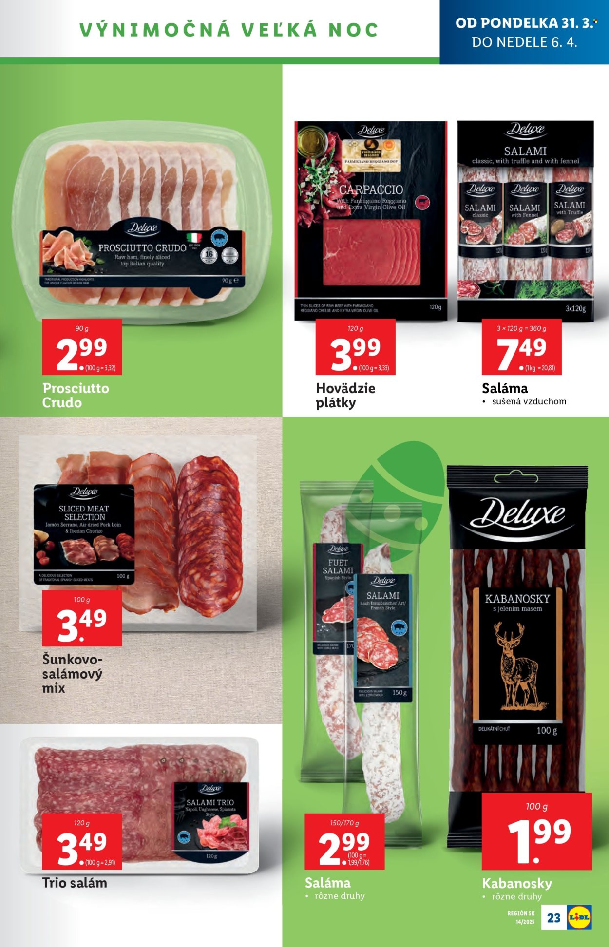 Leták Lidl - 31.3.2025 - 6.4.2025. Strana 25