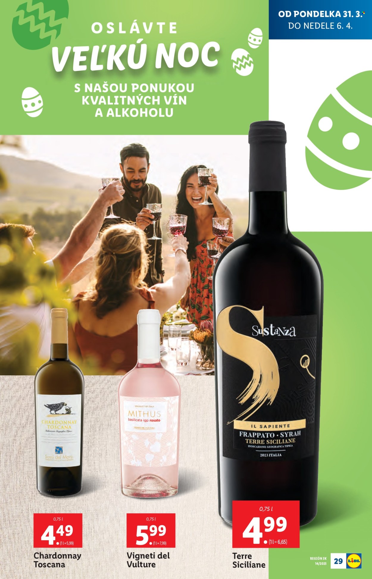 Leták Lidl - 31.3.2025 - 6.4.2025. Strana 31