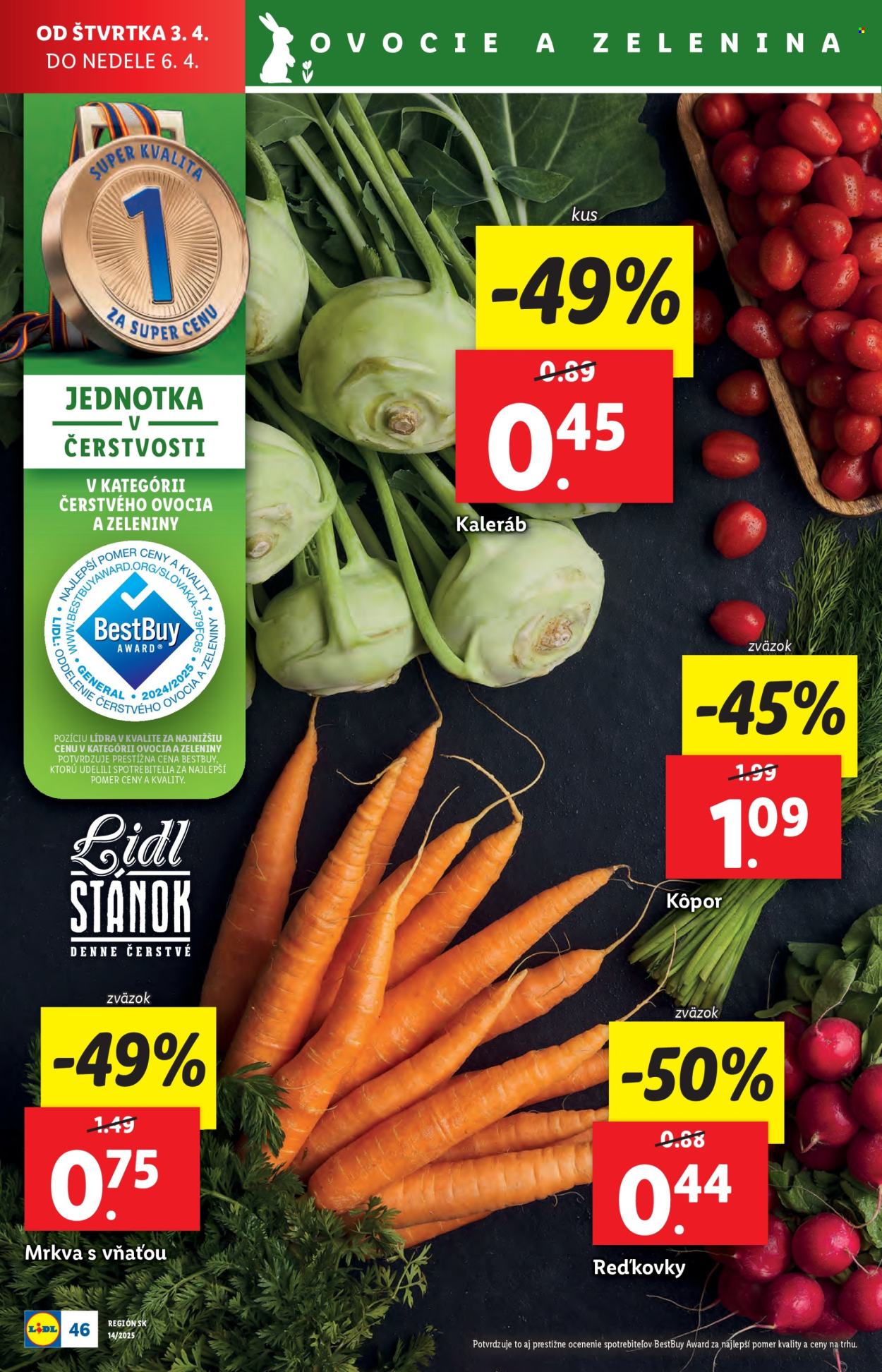 Leták Lidl - 31.3.2025 - 6.4.2025. Strana 50