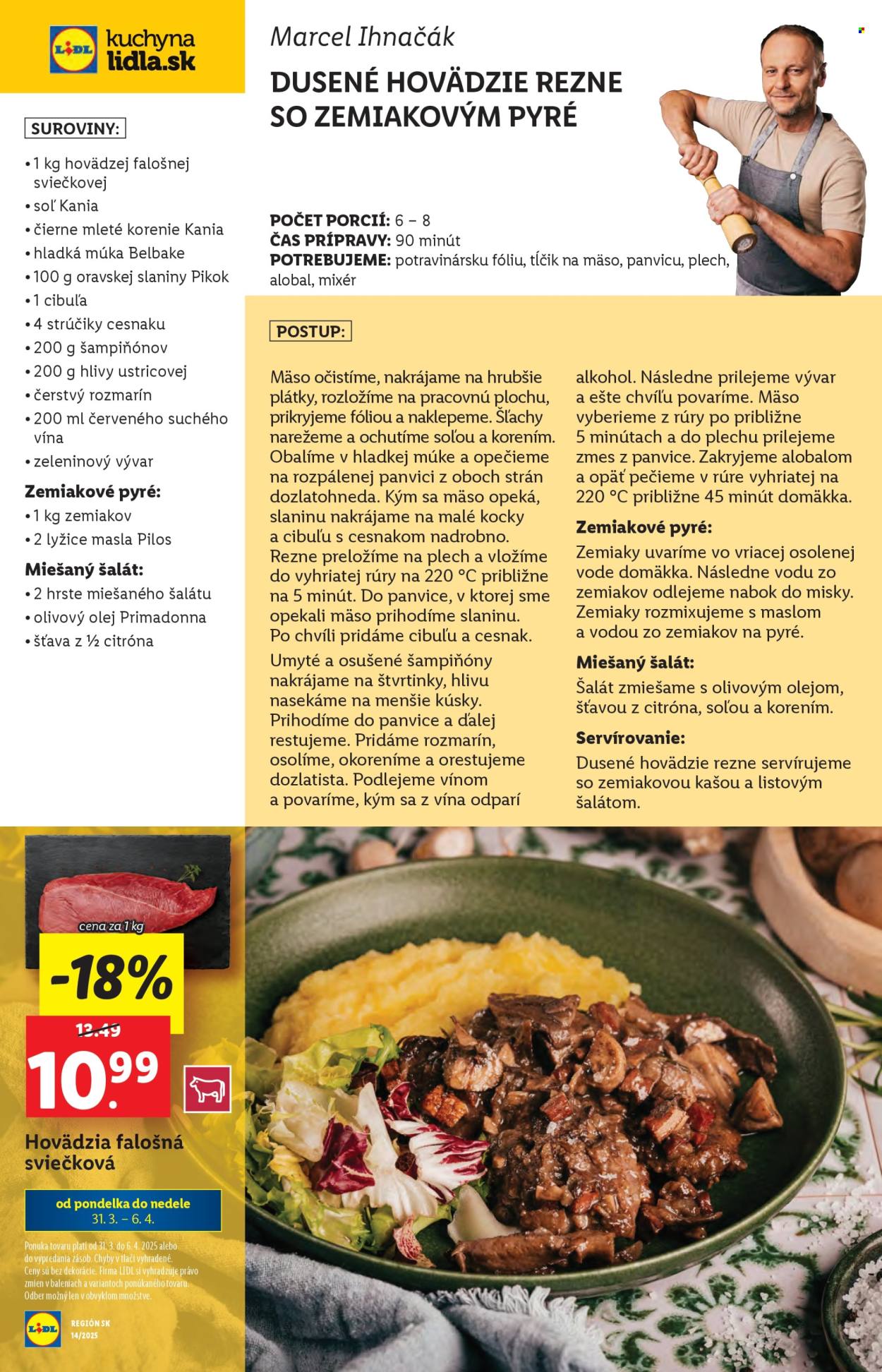 Leták Lidl - 31.3.2025 - 6.4.2025. Strana 71