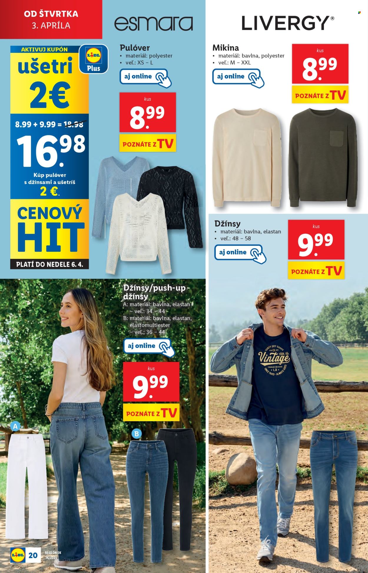 Leták Lidl - 31.3.2025 - 6.4.2025. Strana 94