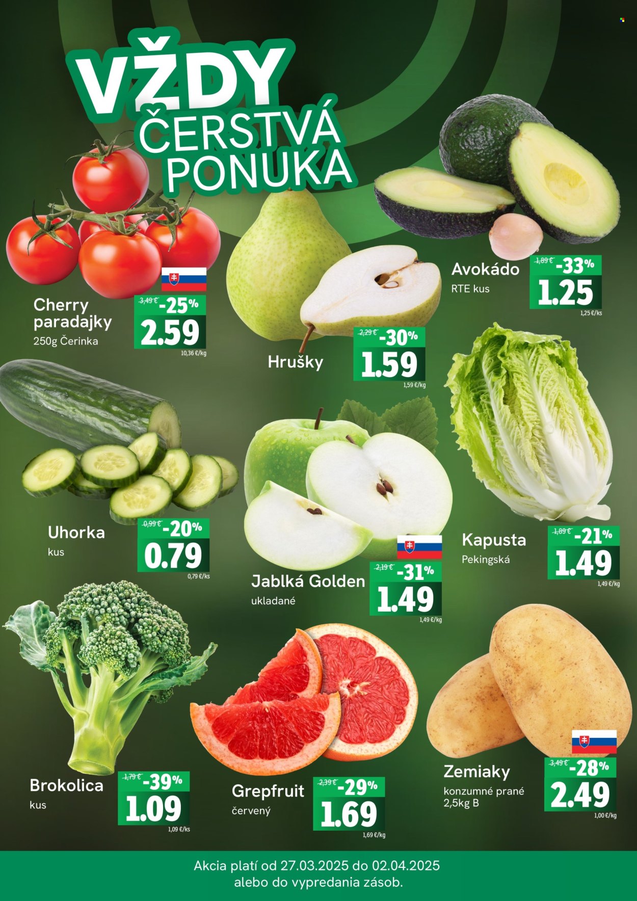 Leták FRESH - 27.3.2025 - 2.4.2025. Strana 3