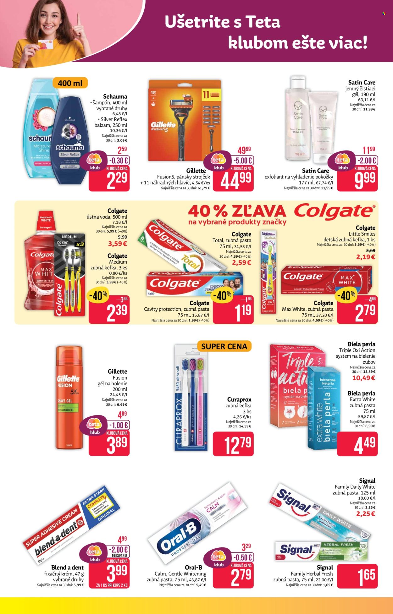 Leták Teta drogerie - 31.3.2025 - 9.4.2025. Strana 8