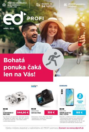 Leták eD PROFI - 1.4.2025 - 30.4.2025.