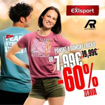 Leták Exisport.