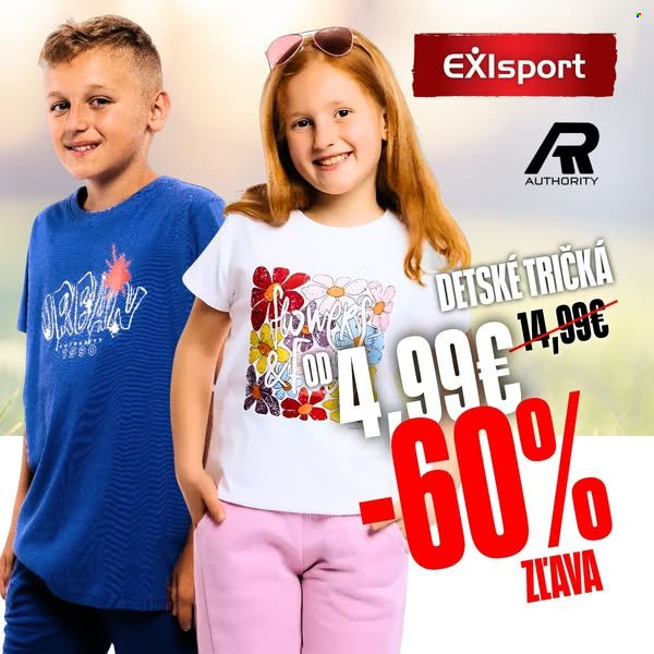 Leták Exisport. Strana 2