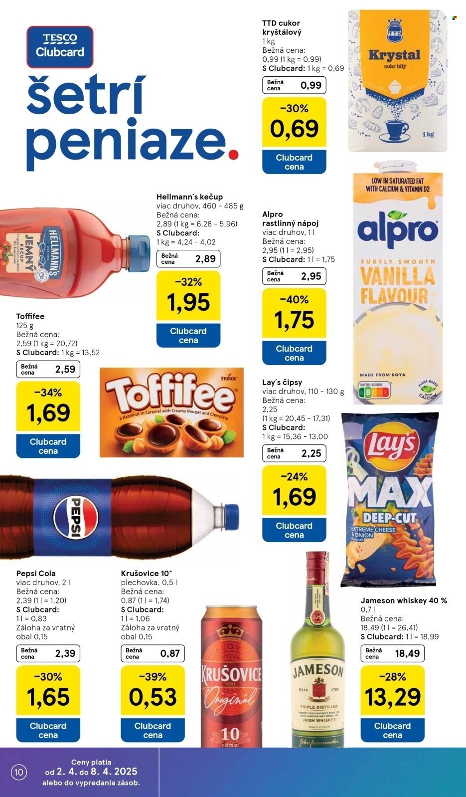 Leták TESCO - 2.4.2025 - 8.4.2025. Strana 10