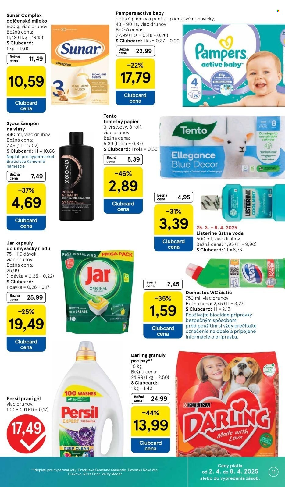 Leták TESCO - 2.4.2025 - 8.4.2025. Strana 11