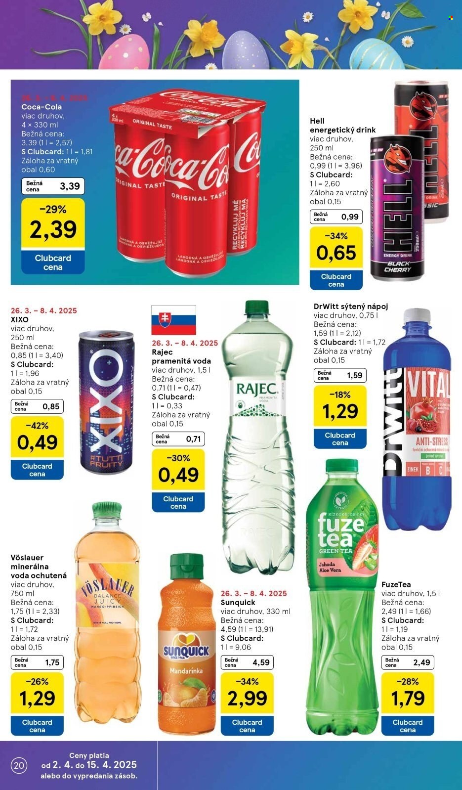 Leták TESCO - 2.4.2025 - 8.4.2025. Strana 20