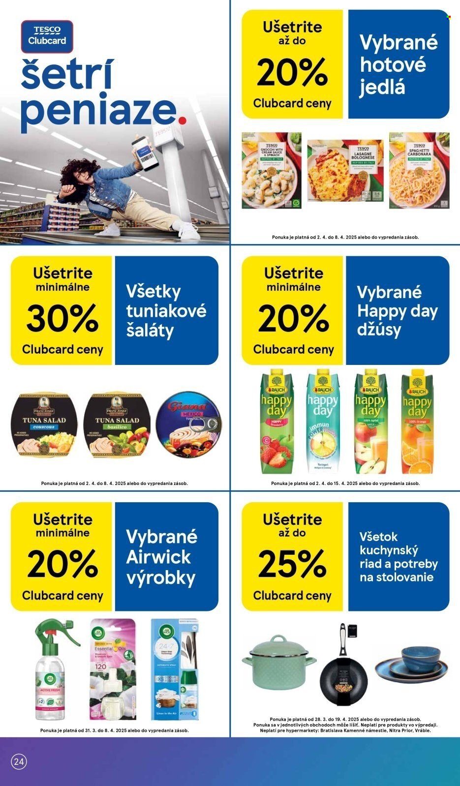 Leták TESCO - 2.4.2025 - 8.4.2025. Strana 24
