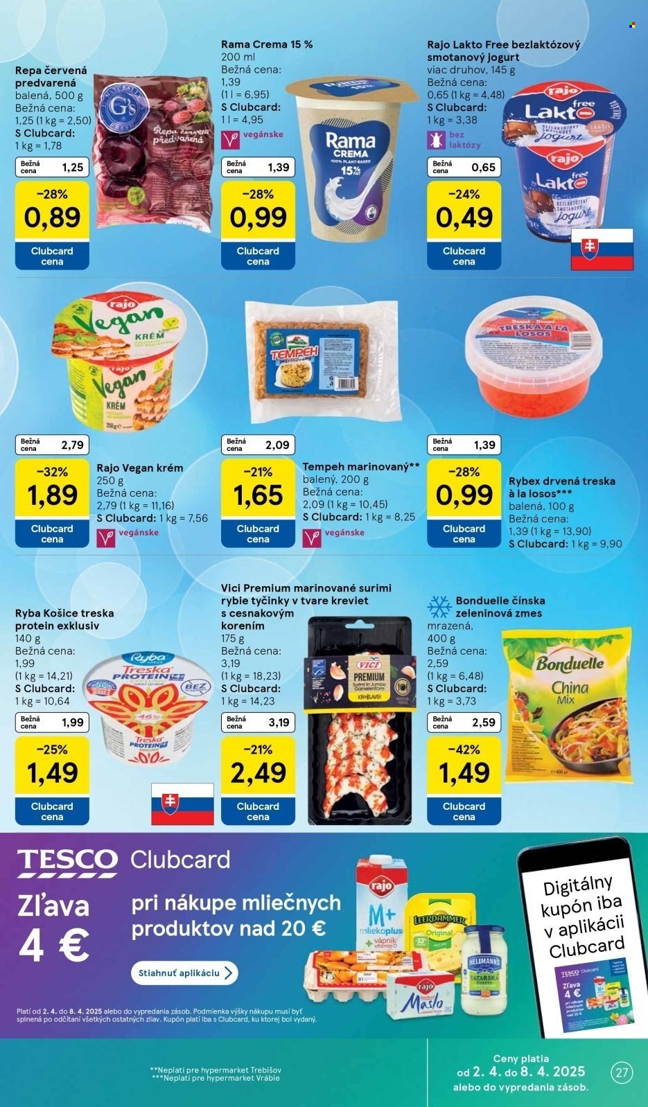 Leták TESCO - 2.4.2025 - 8.4.2025. Strana 27