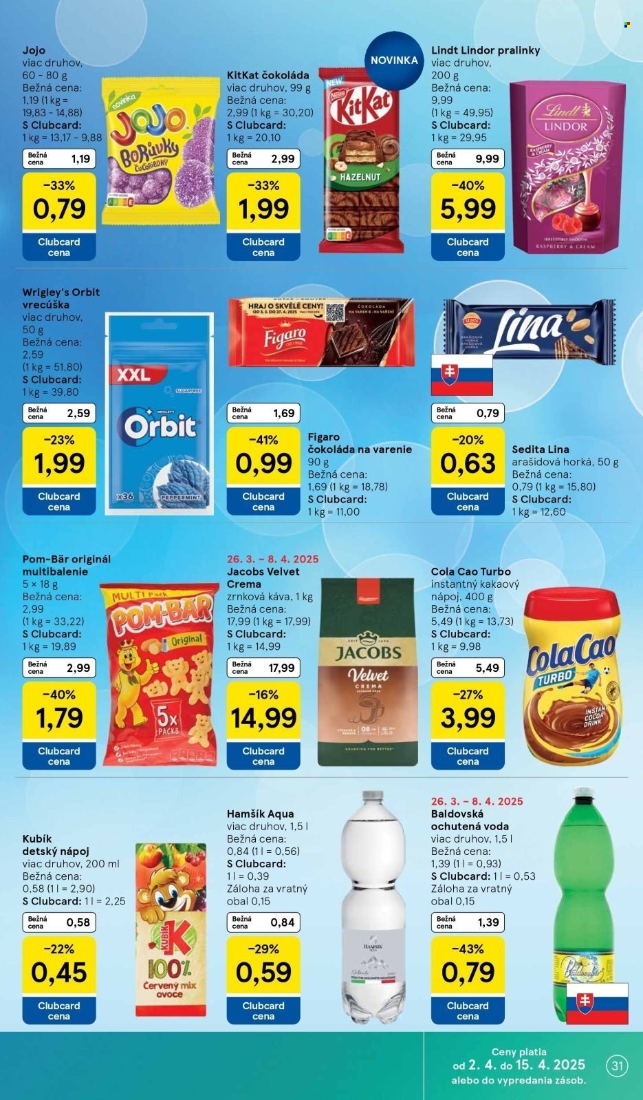 Leták TESCO - 2.4.2025 - 8.4.2025. Strana 31