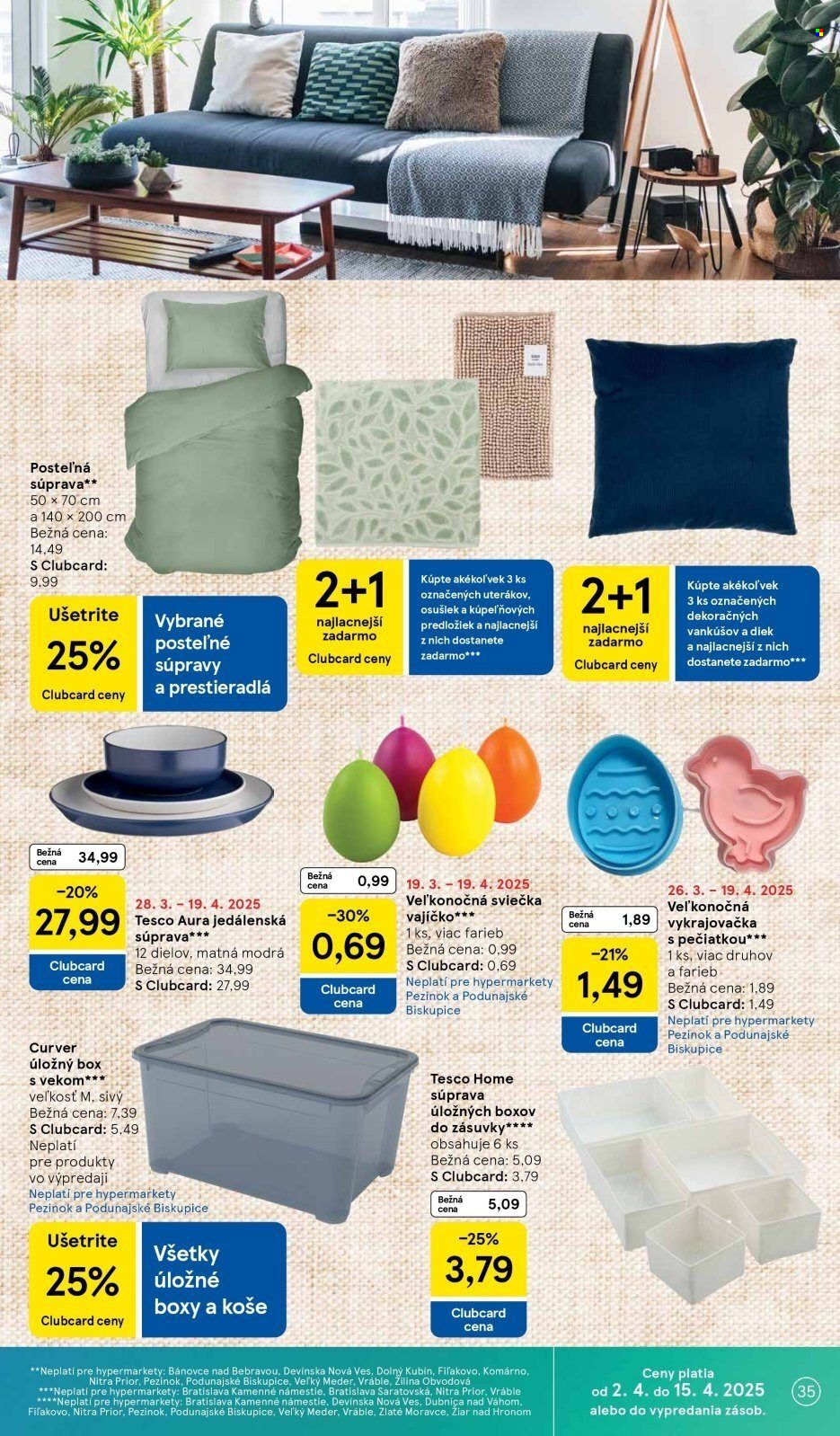 Leták TESCO - 2.4.2025 - 8.4.2025. Strana 35
