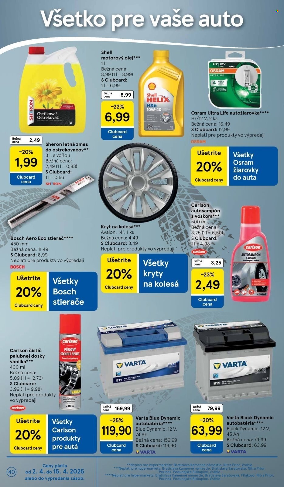 Leták TESCO - 2.4.2025 - 8.4.2025. Strana 40