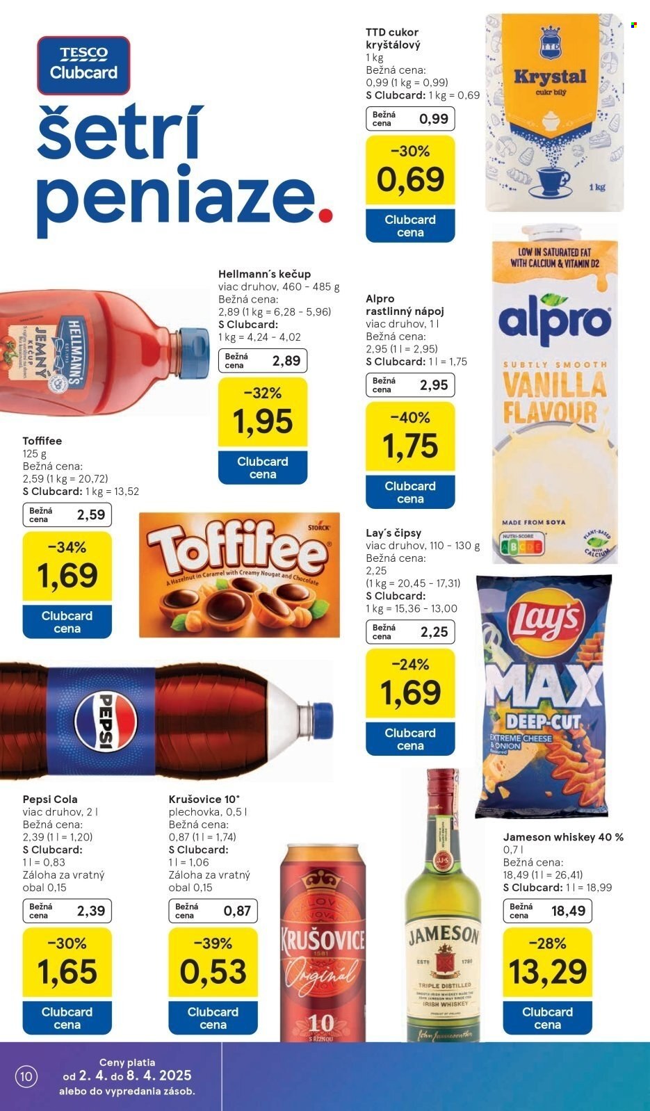 Leták TESCO supermarket - 2.4.2025 - 8.4.2025. Strana 10