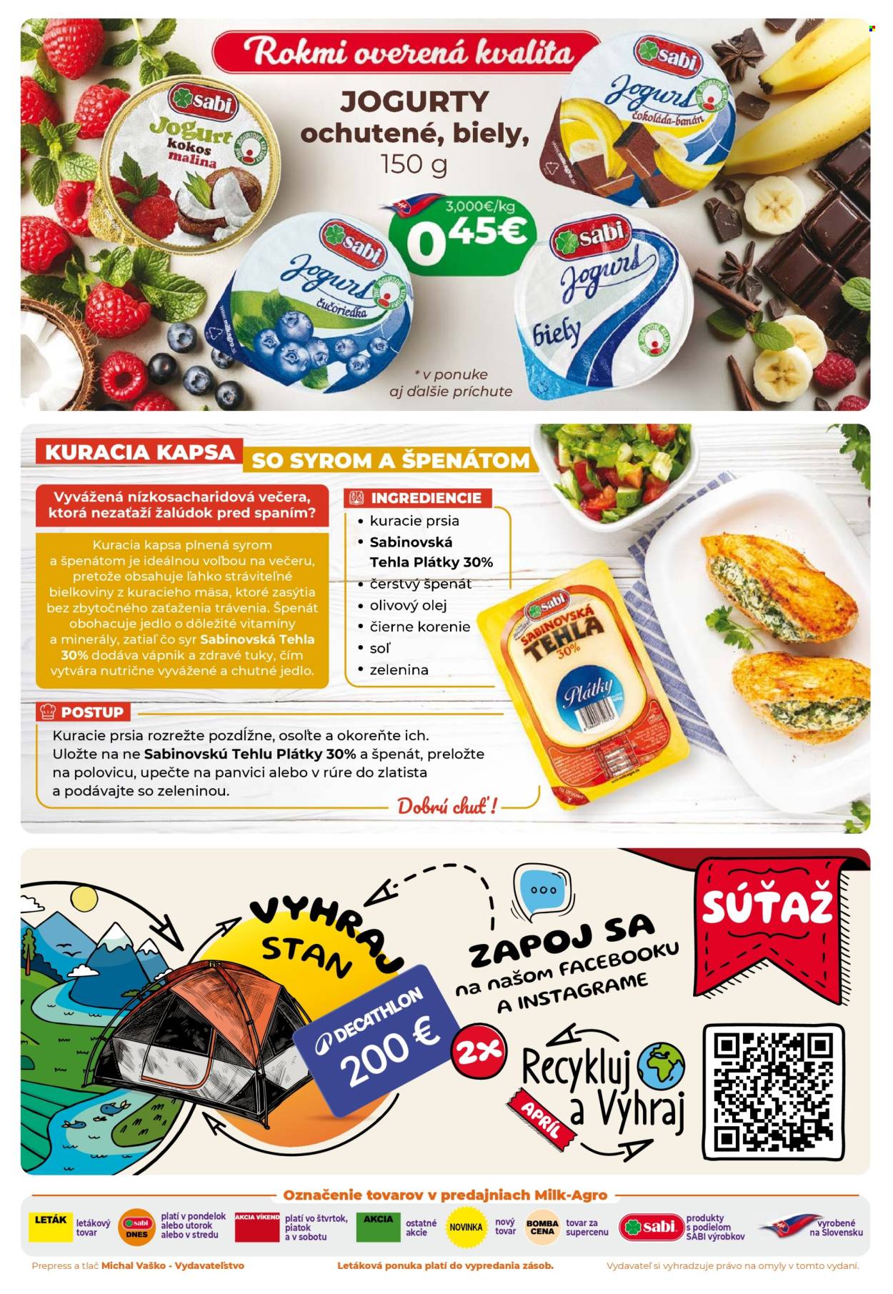 Leták Milk AGRO - 2.4.2025 - 8.4.2025. Strana 2