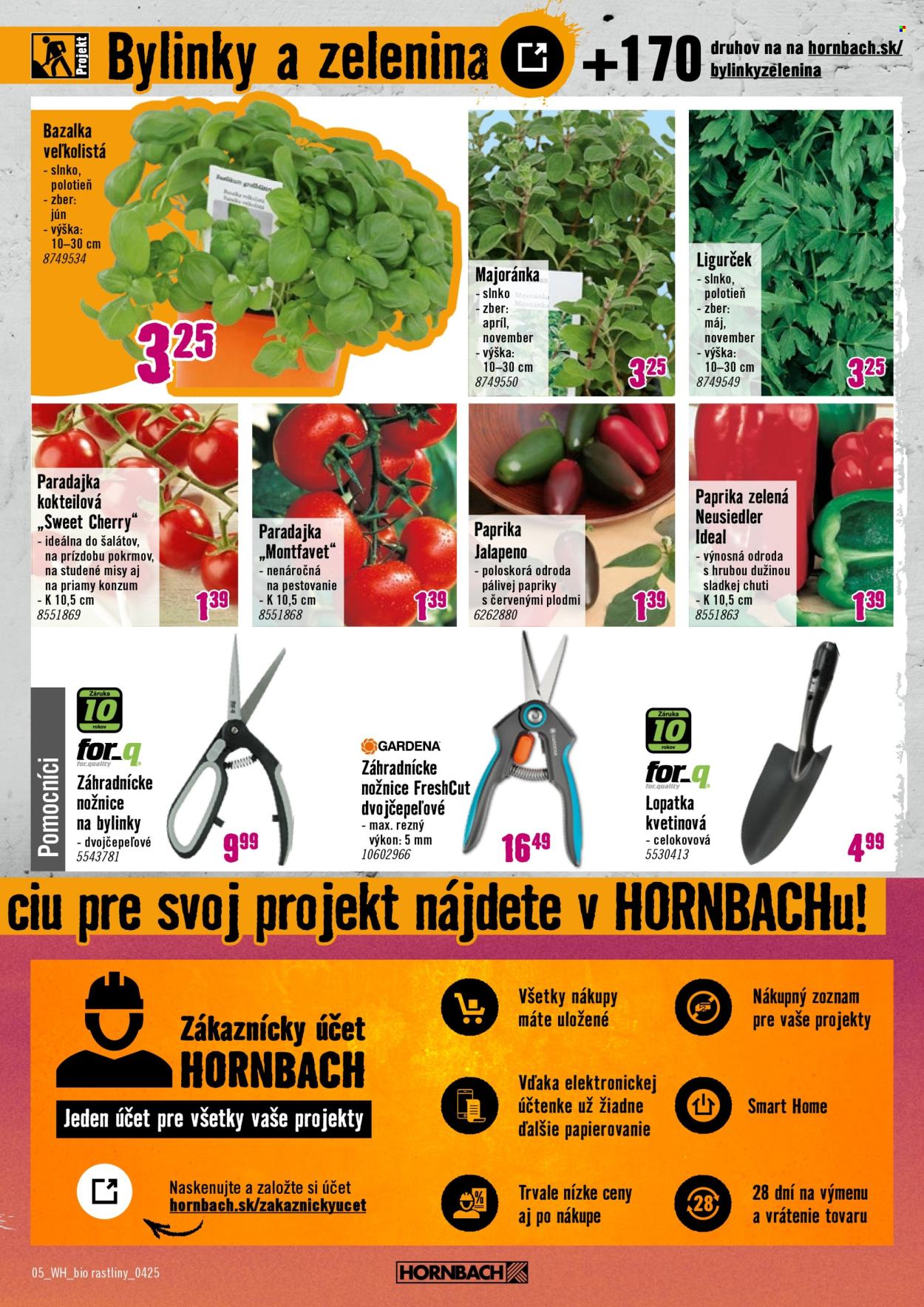 Leták Hornbach - 2.4.2025 - 16.4.2025. Strana 5